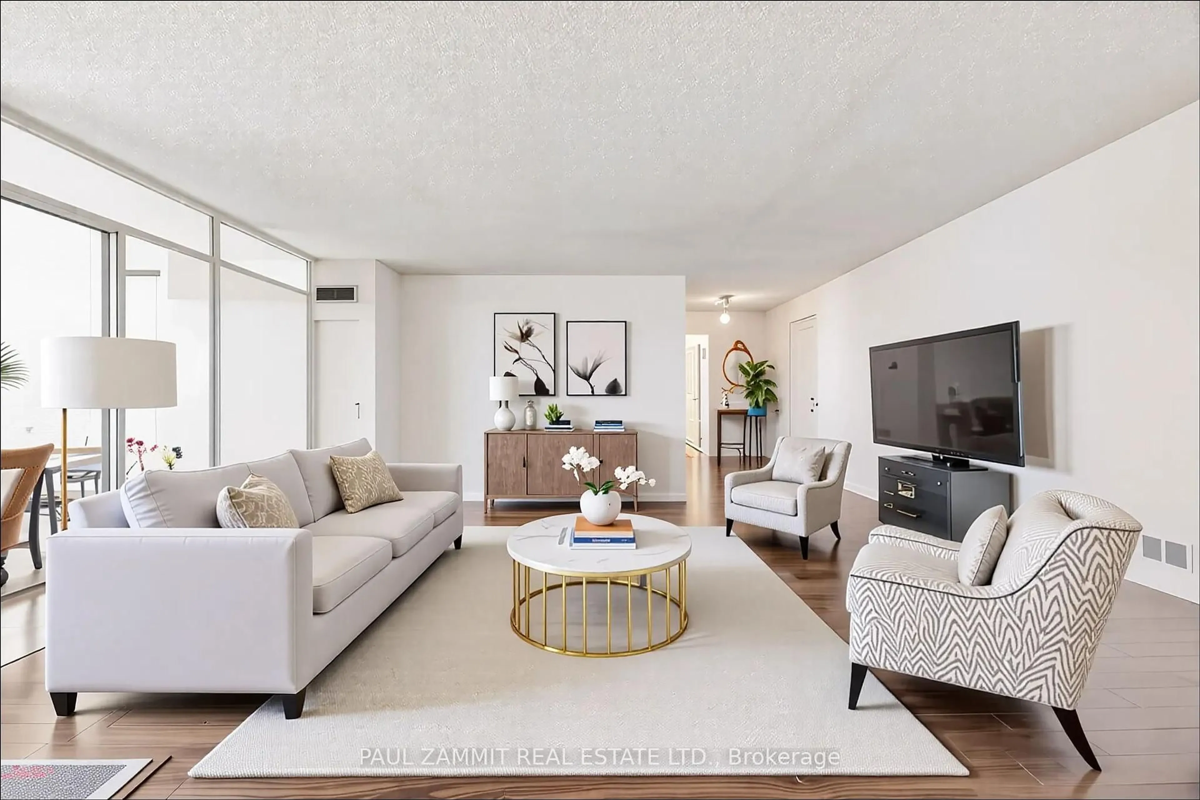 Living room with furniture, unknown for 7300 Yonge St #1102, Vaughan Ontario L4J 7Y5
