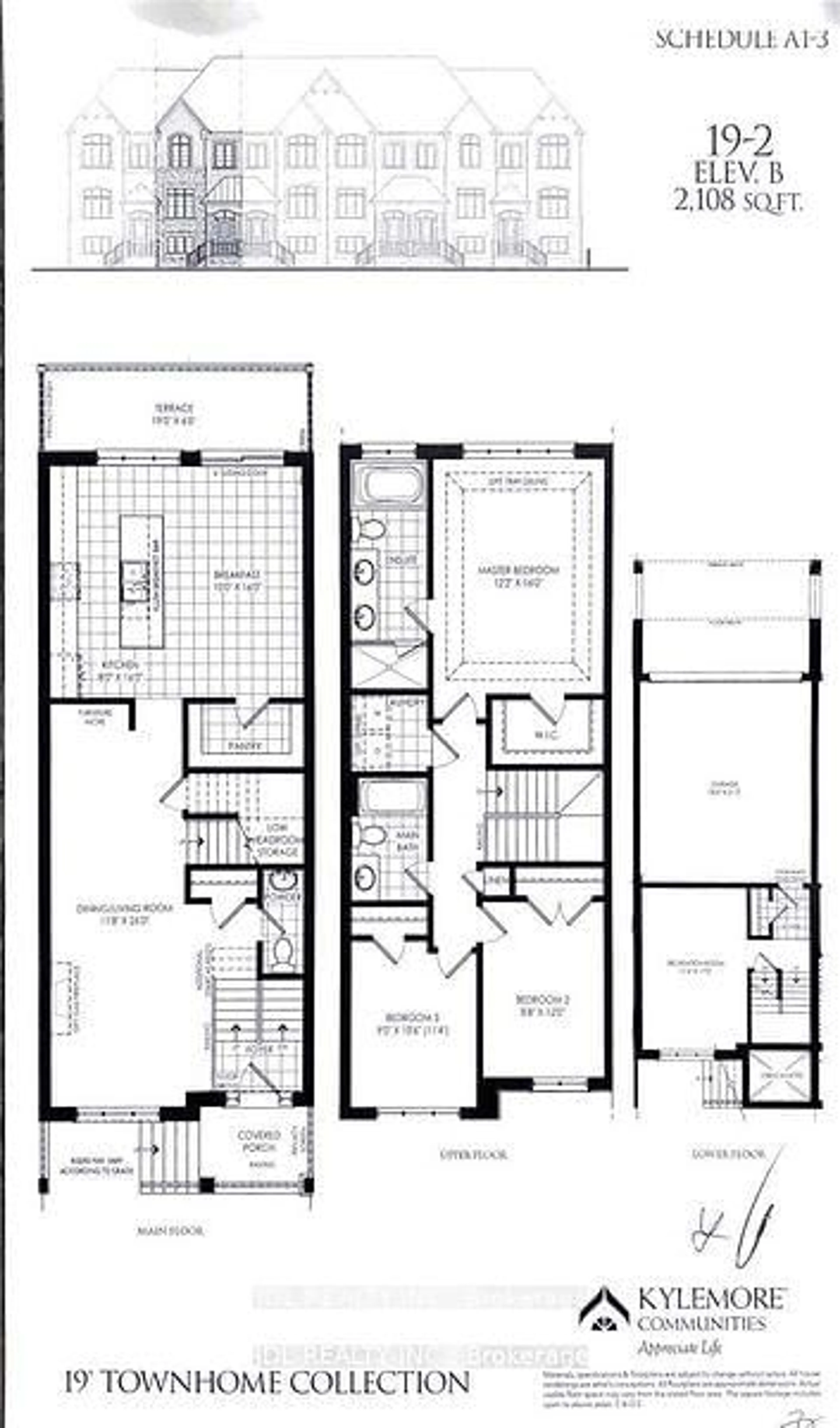 Floor plan for 34 Royal Aberdeen Rd Rd, Markham Ontario L6C 0Y5