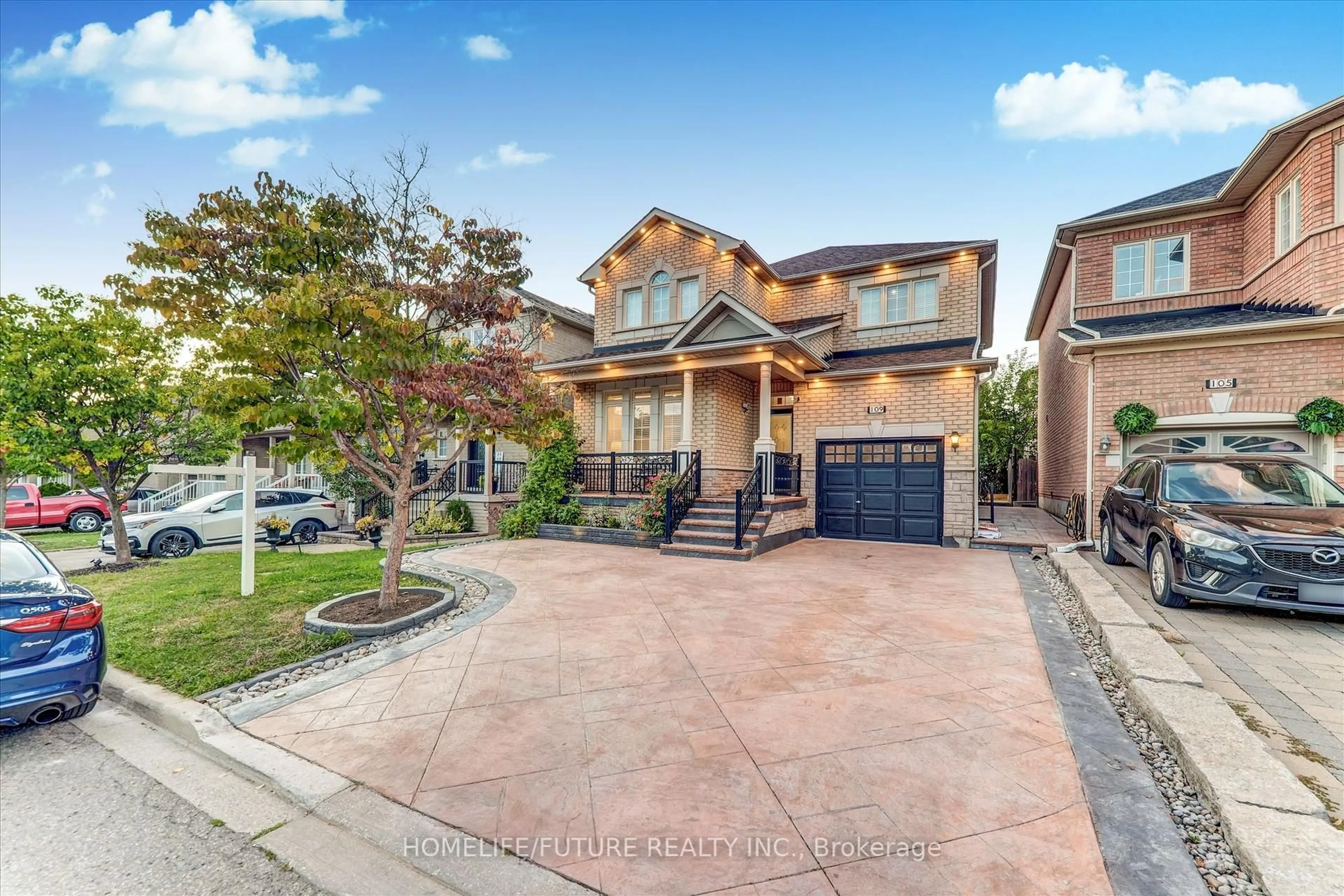Home with brick exterior material, street for 109 Laurelhurst Cres, Vaughan Ontario L4H 2N1
