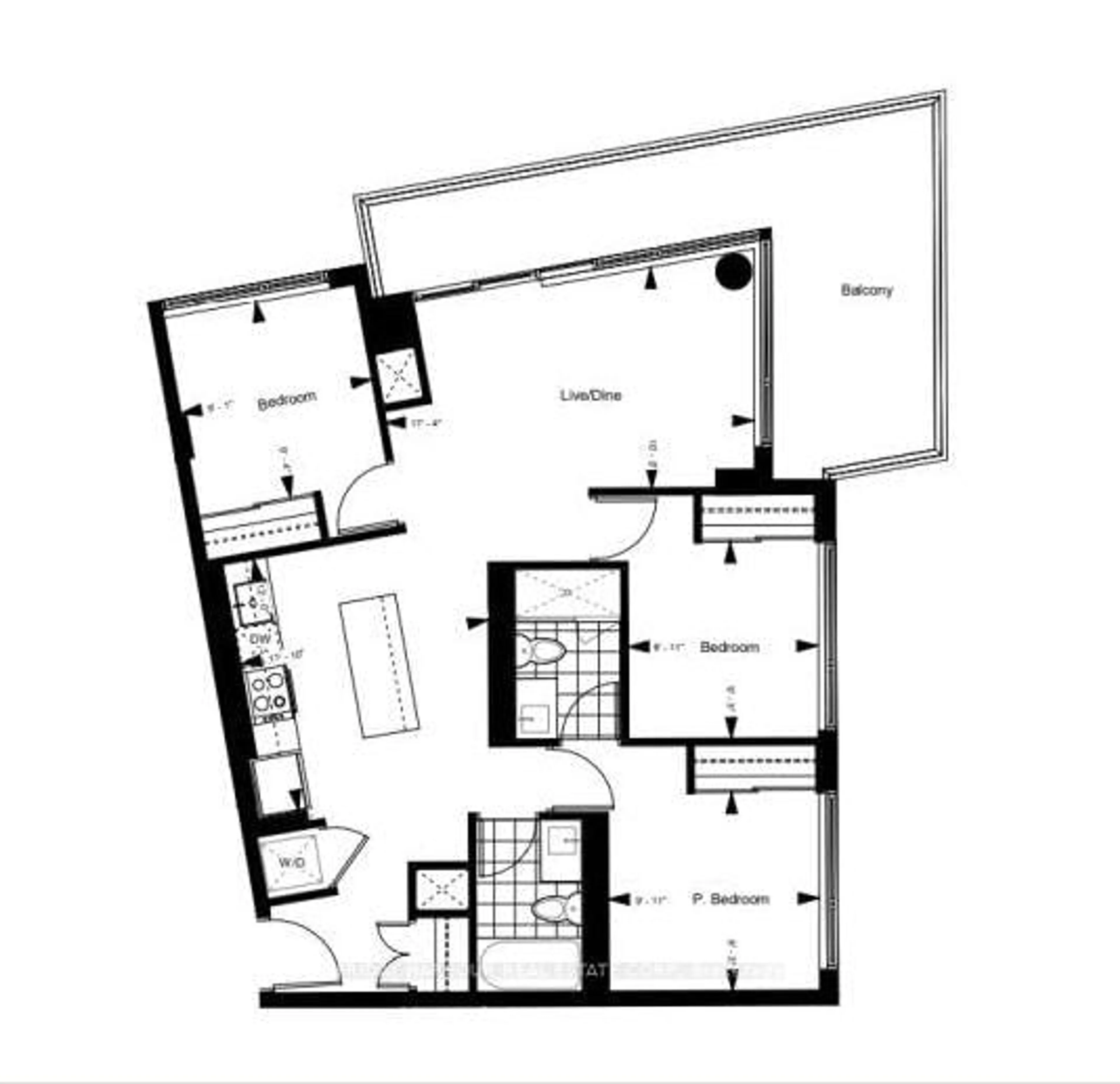 Floor plan for 333 Sunseeker Ave #201, Innisfil Ontario L9R 0R6