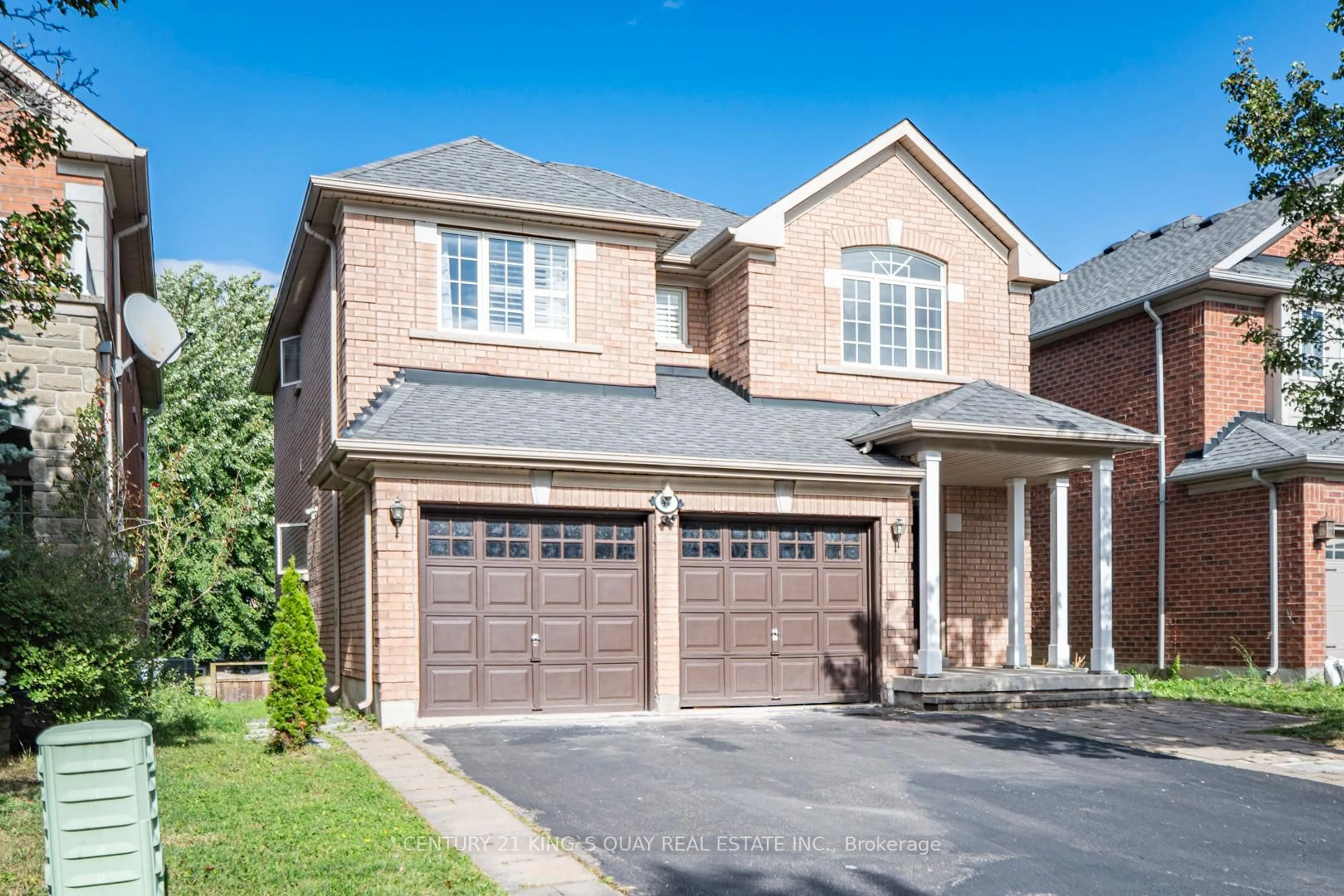 Home with brick exterior material, street for 46 Pepperberry Rd, Vaughan Ontario L4J 8W9