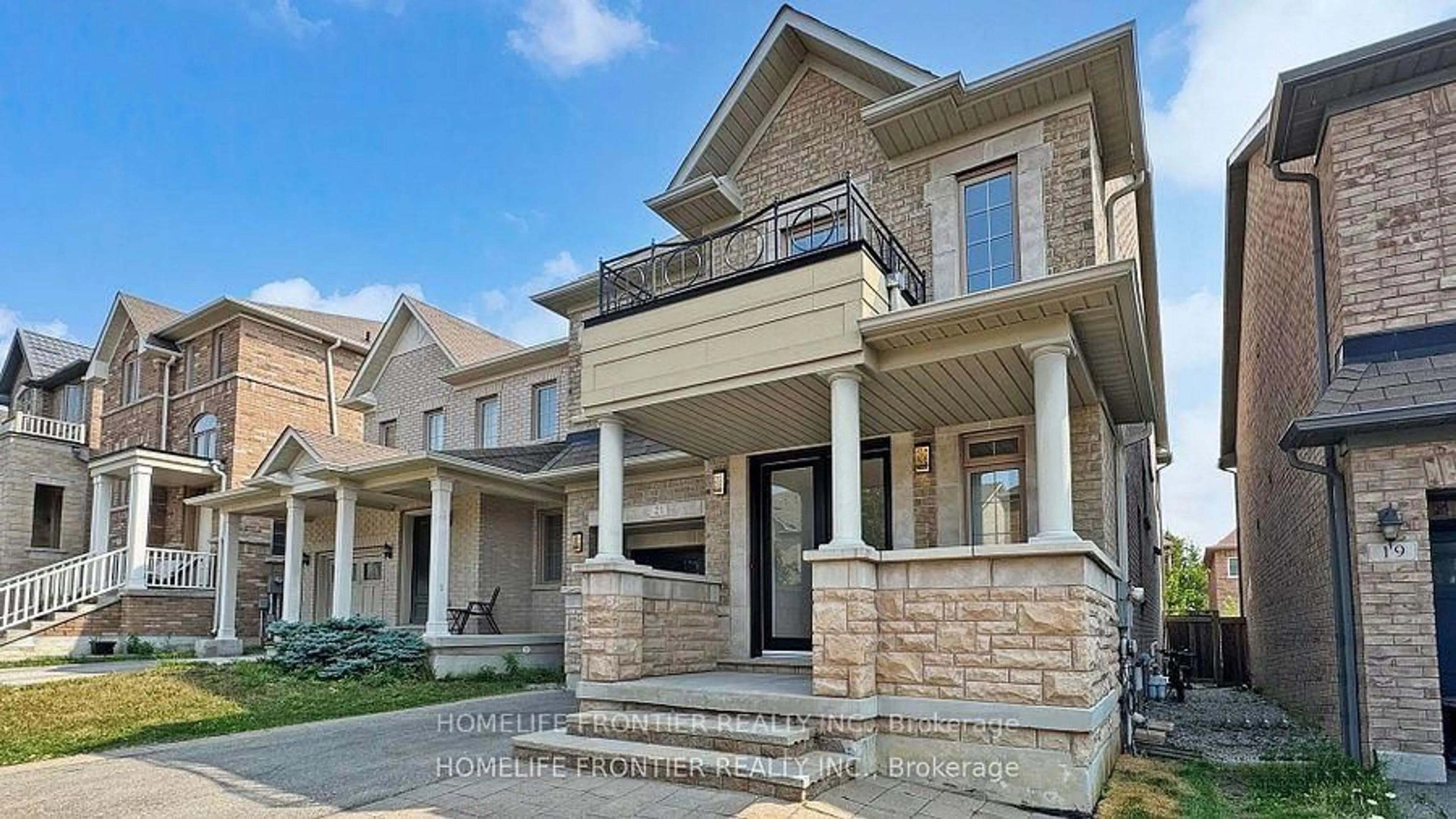 Home with brick exterior material, street for 21 Givon St, Vaughan Ontario L6A 0W2