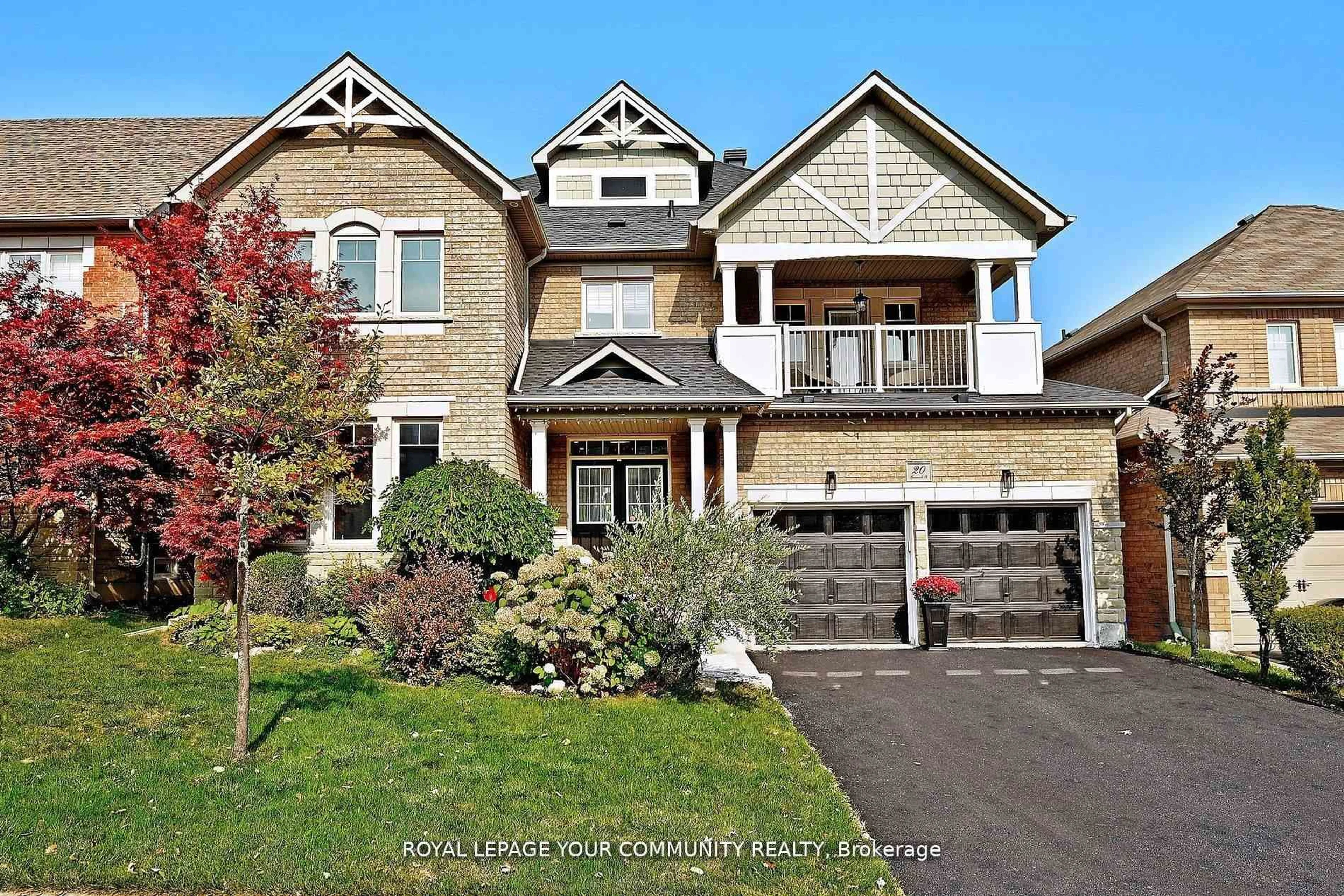 Home with brick exterior material, street for 20 Grovewood St, Richmond Hill Ontario L4E 4X4