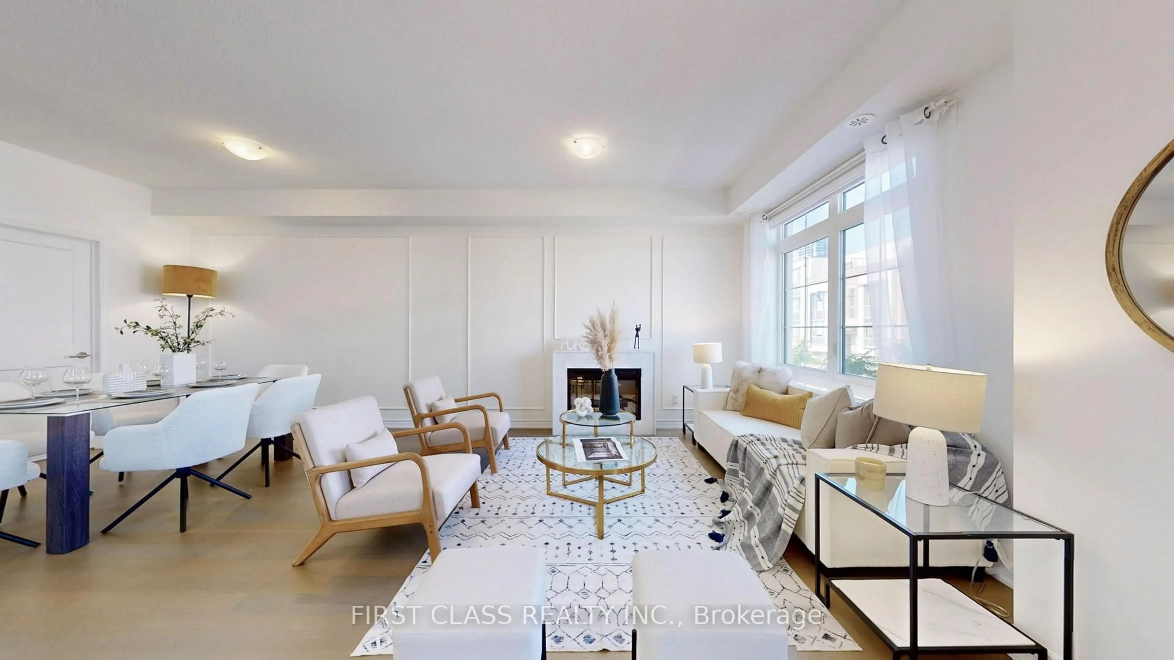Living room with furniture, unknown for 91 William Saville St, Markham Ontario L3R 2E1