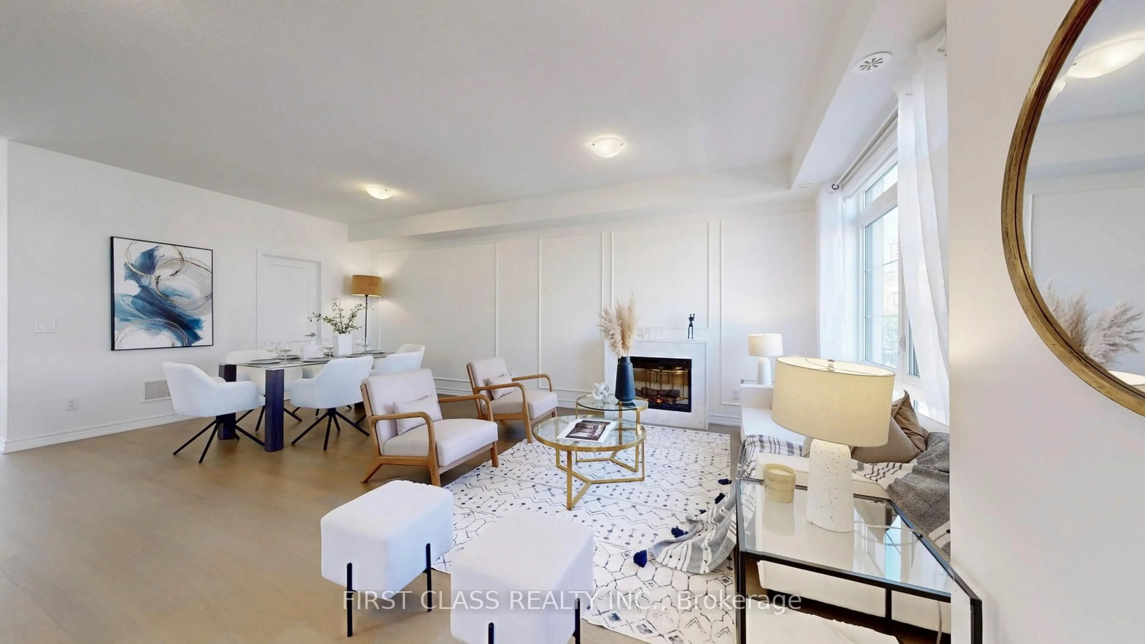 Living room with furniture, unknown for 91 William Saville St, Markham Ontario L3R 2E1