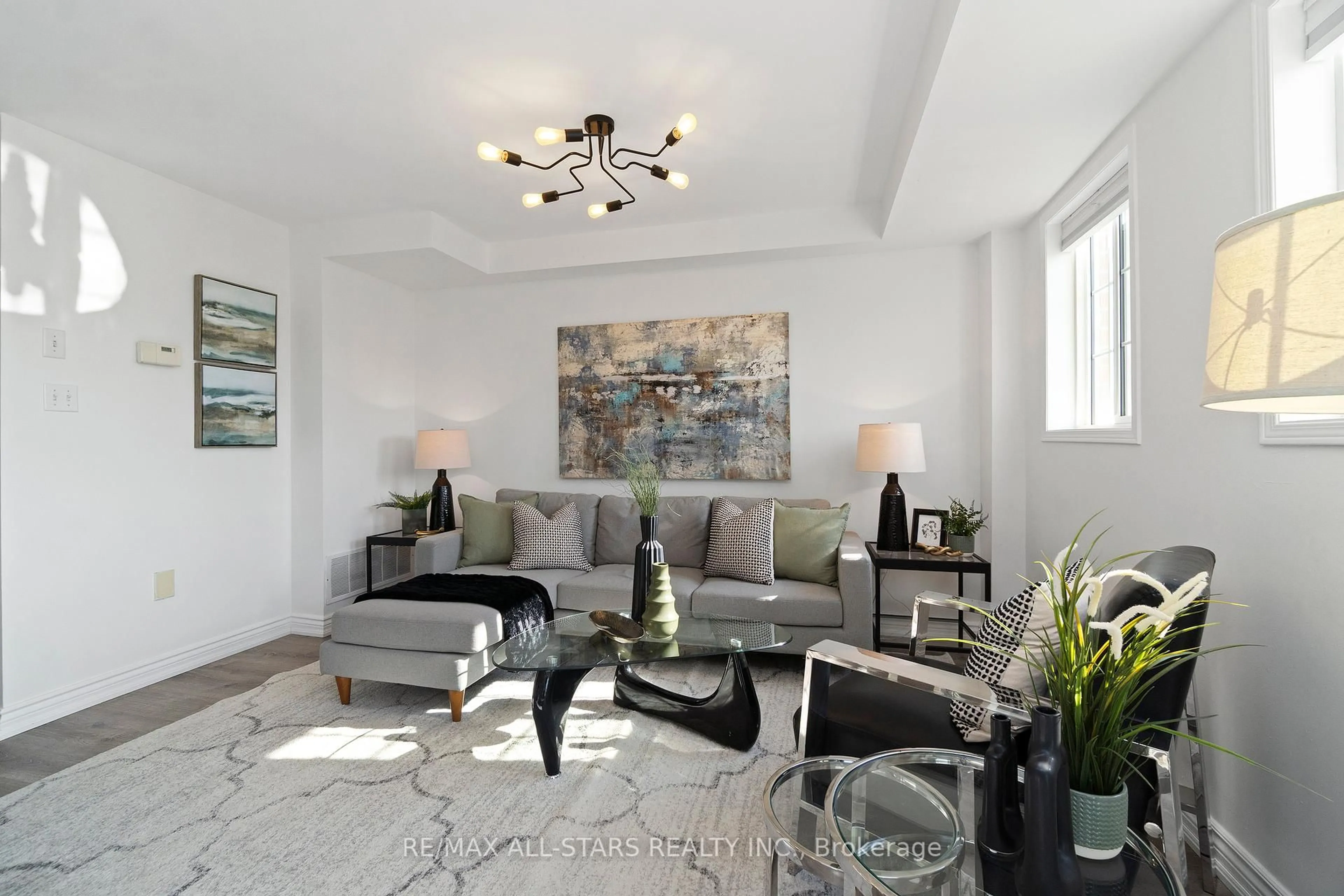 Living room with furniture, unknown for 15 Cornell Meadows Ave #A204, Markham Ontario L6B 1B6