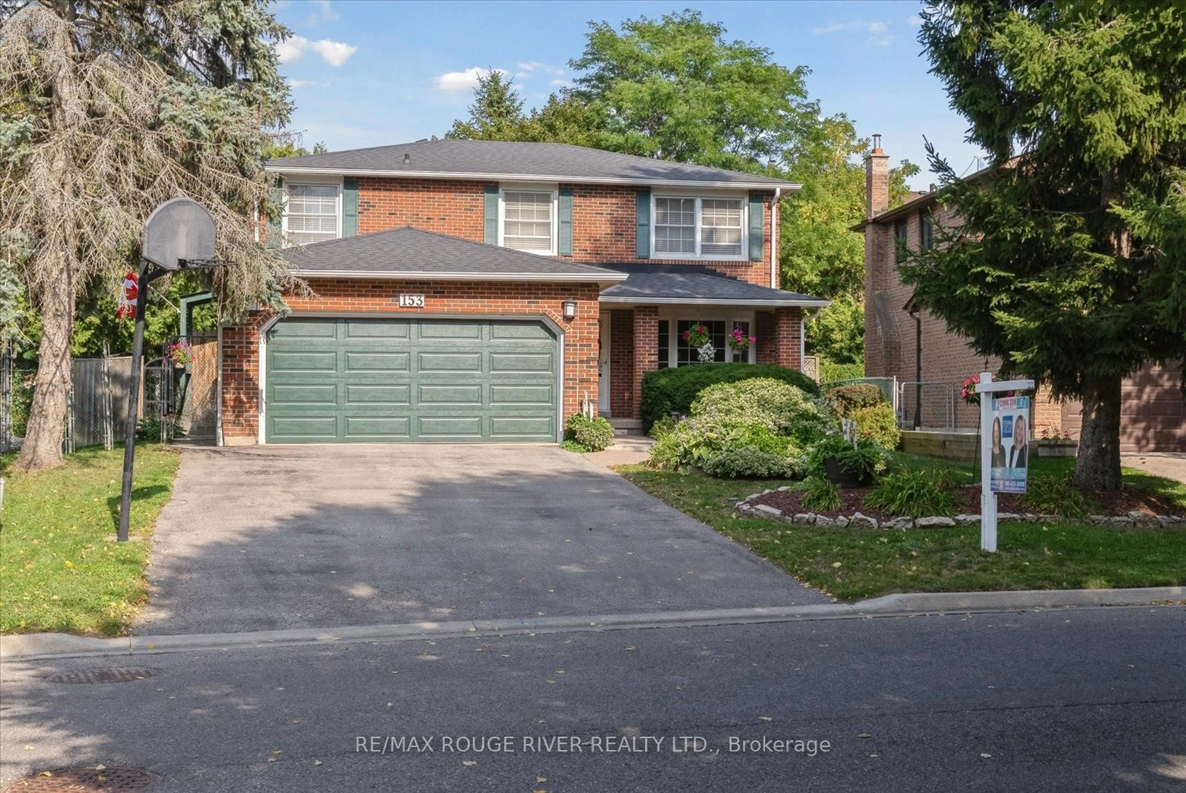 Home with brick exterior material, street for 153 Walton Dr, Aurora Ontario L4G 3R9