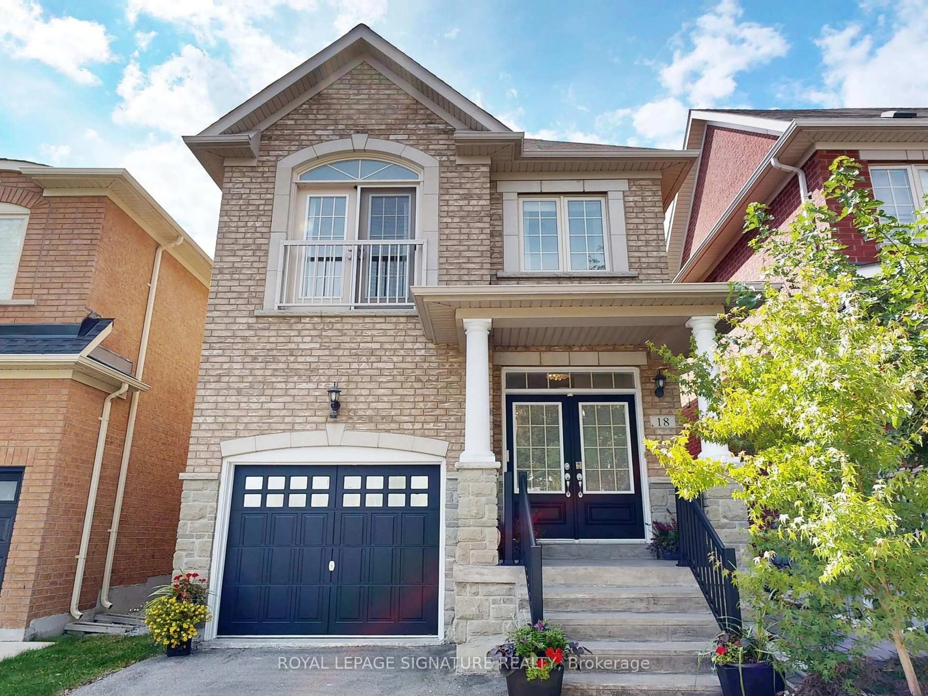 Home with brick exterior material, street for 18 Torah Gate, Vaughan Ontario L6A 0H3