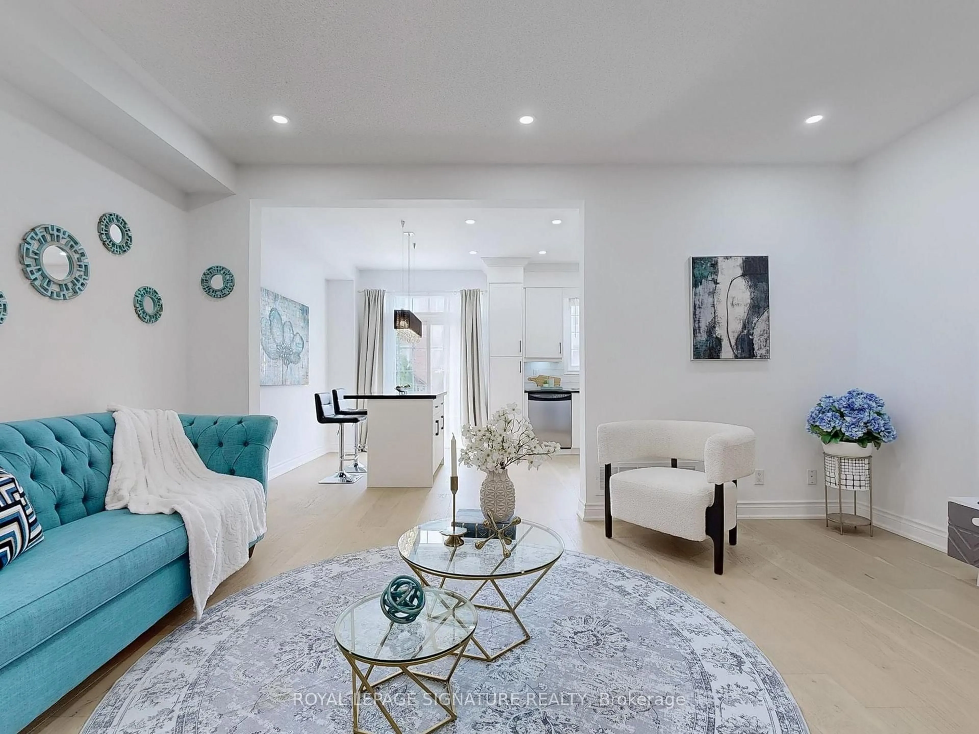 Living room with furniture, unknown for 18 Torah Gate, Vaughan Ontario L6A 0H3