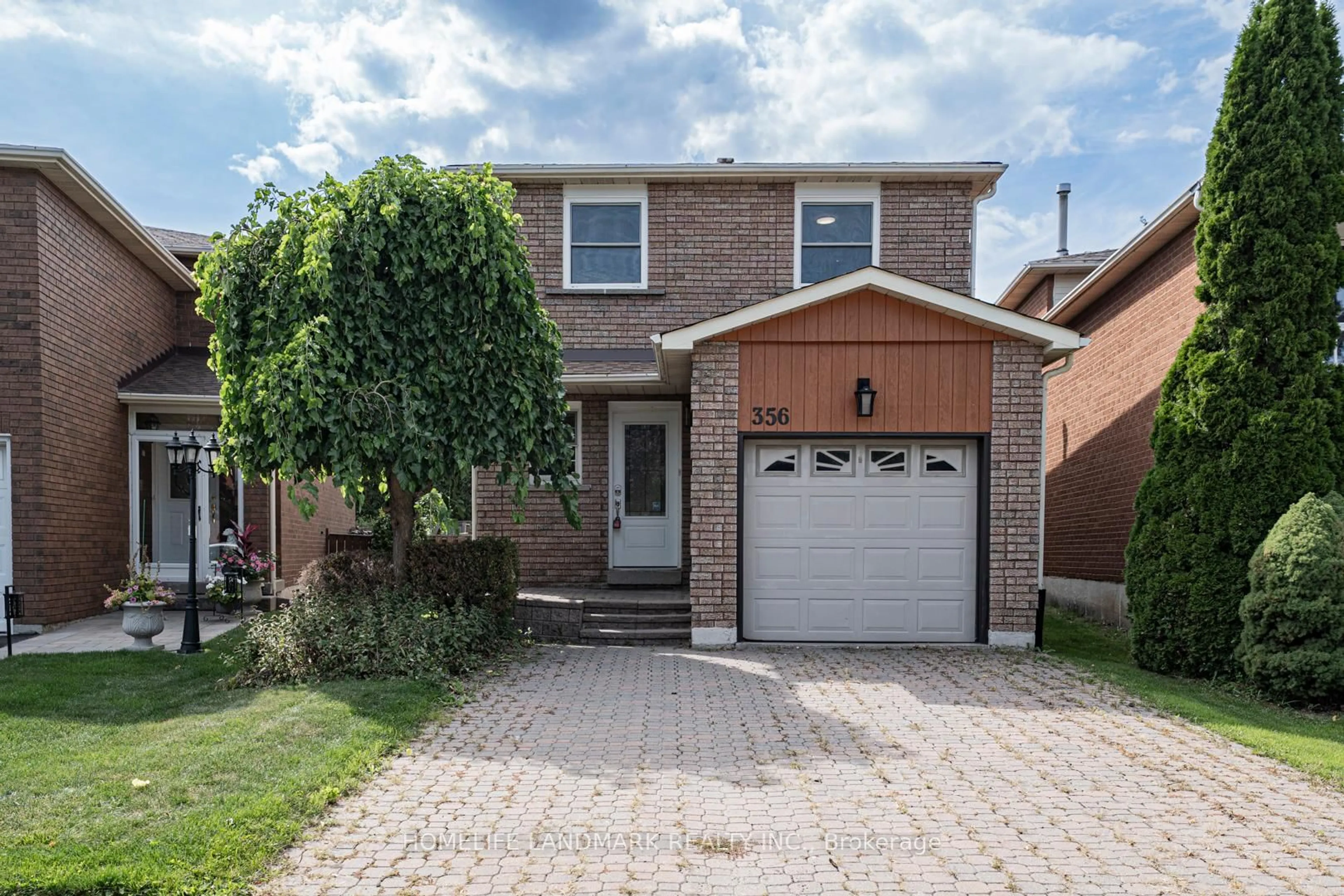 Home with brick exterior material, street for 356 Brownridge Dr, Vaughan Ontario L4J 5W9