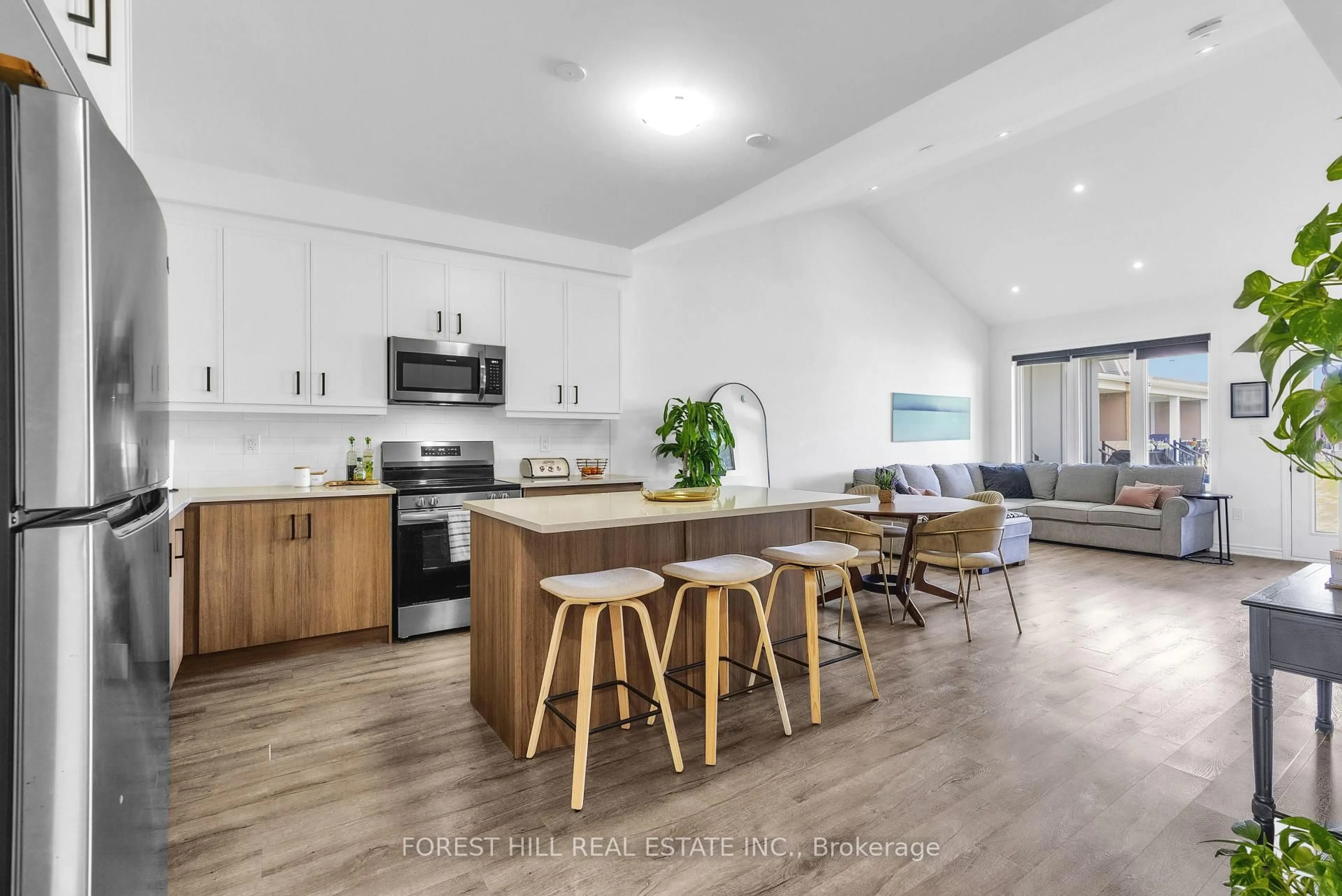 Open concept kitchen, unknown for 742 Trumbley Pl #742, Innisfil Ontario L9S 0S1