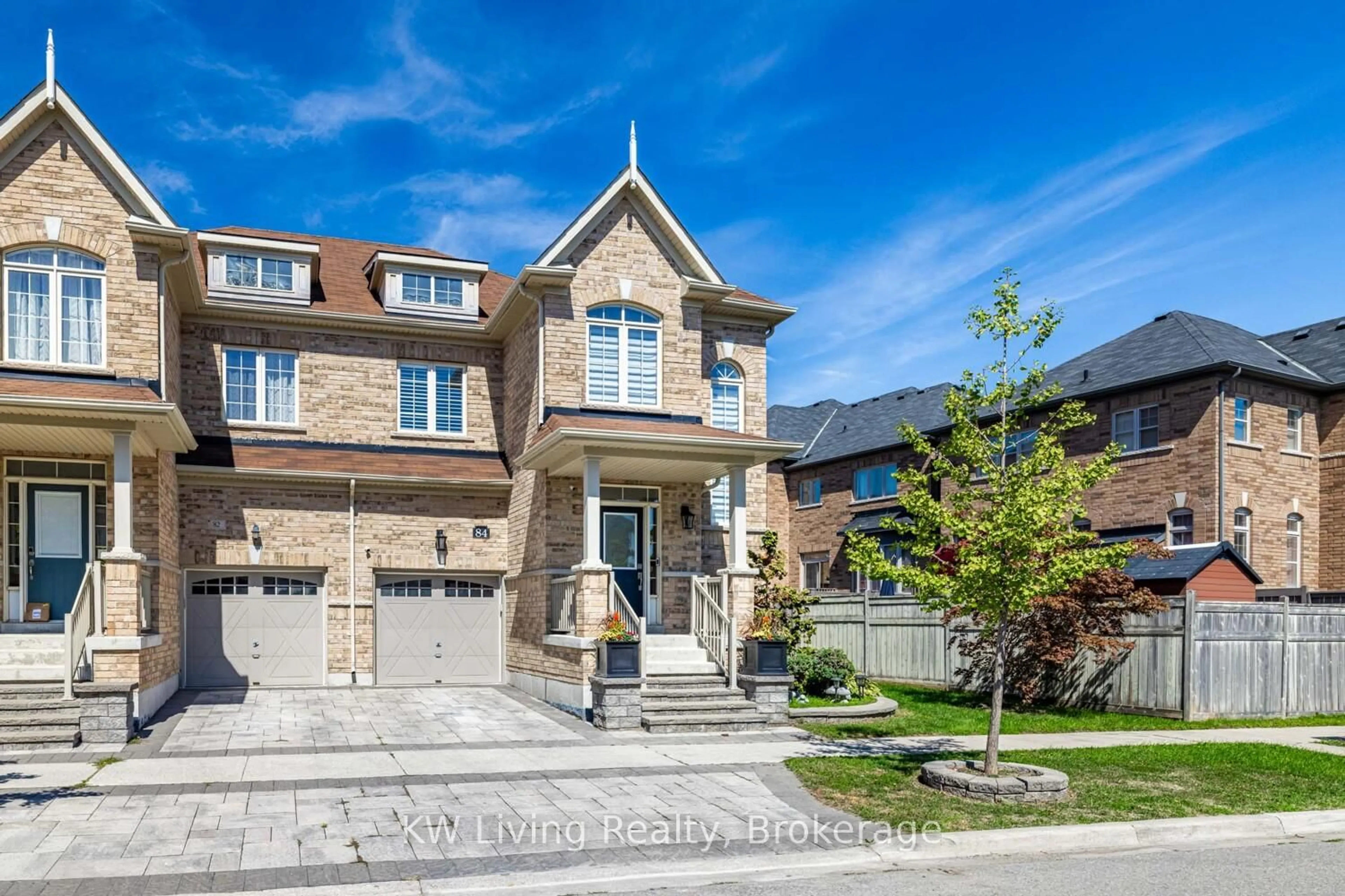 Home with brick exterior material, street for 84 Manila Ave, Markham Ontario L6C 0R7