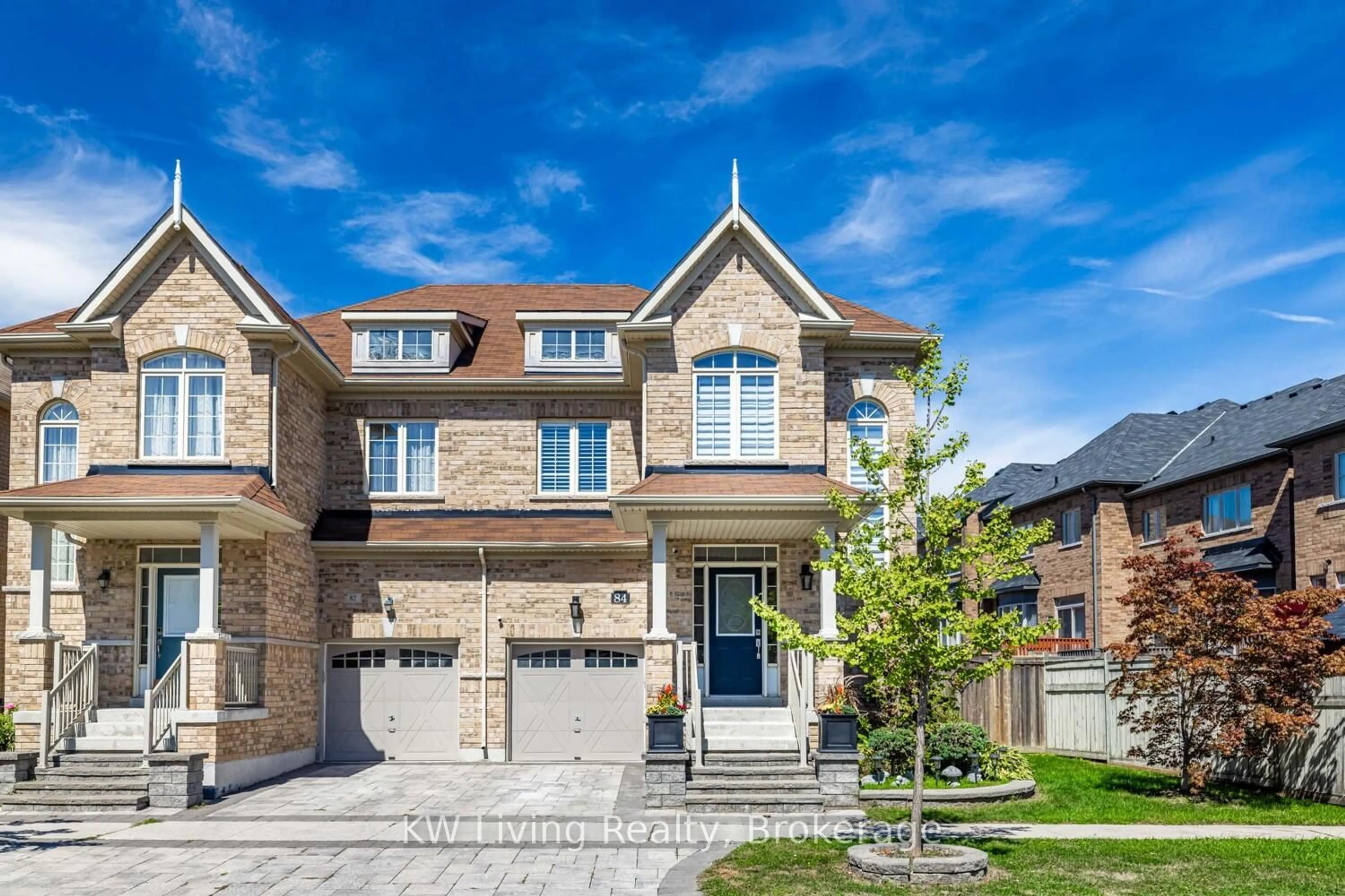 Home with brick exterior material, street for 84 Manila Ave, Markham Ontario L6C 0R7