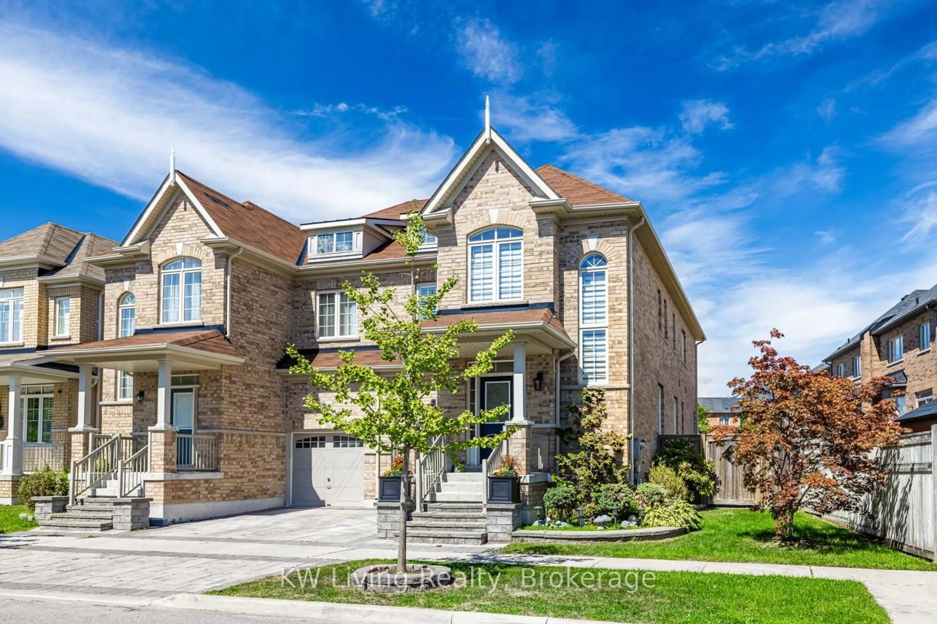 Home with brick exterior material, street for 84 Manila Ave, Markham Ontario L6C 0R7
