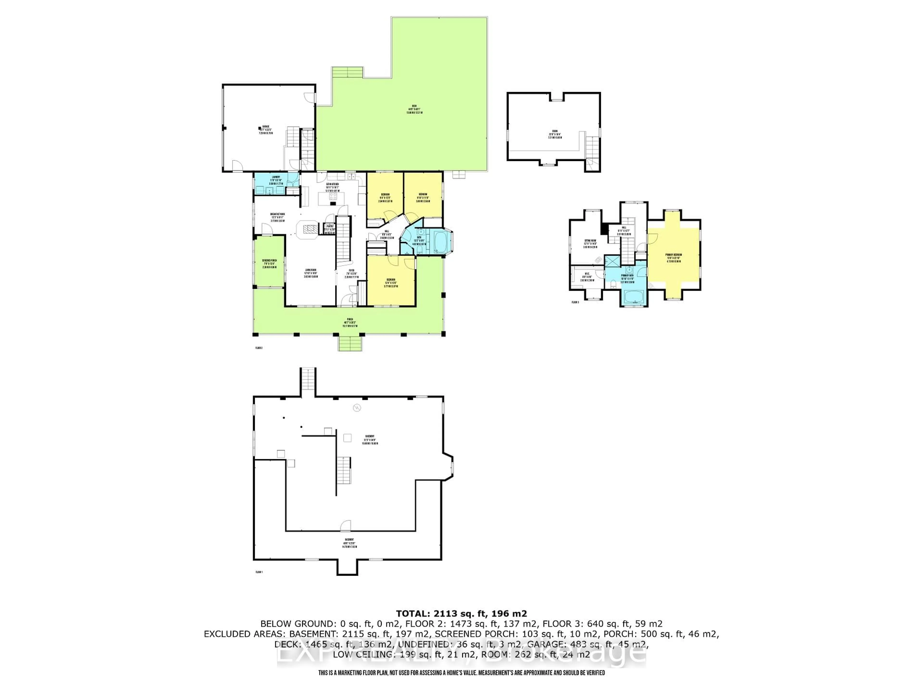 Floor plan for 16171 7th Concession, King Ontario L7B 0E1