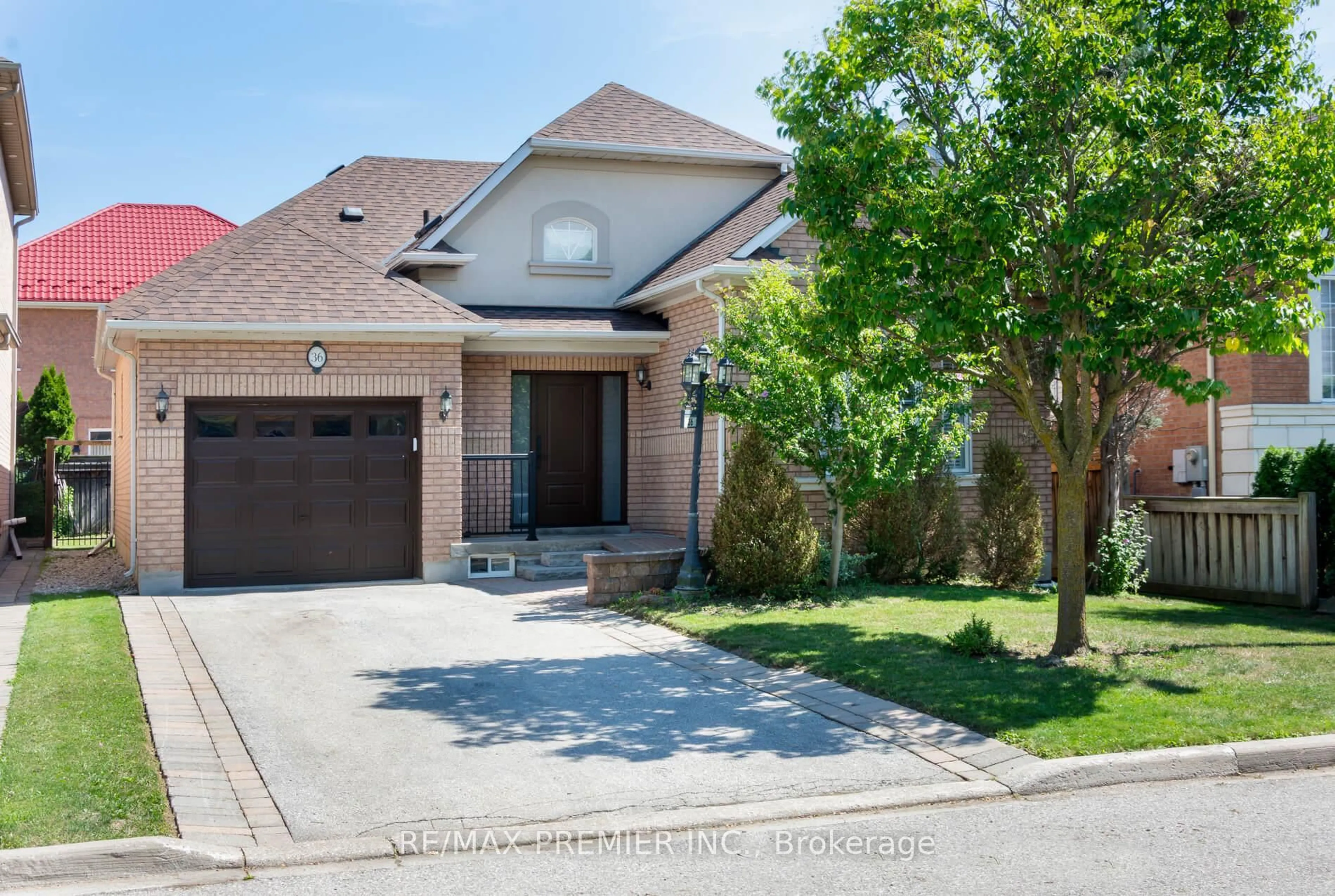 Home with brick exterior material, street for 36 Toulon Cres, Vaughan Ontario L4H 2X3