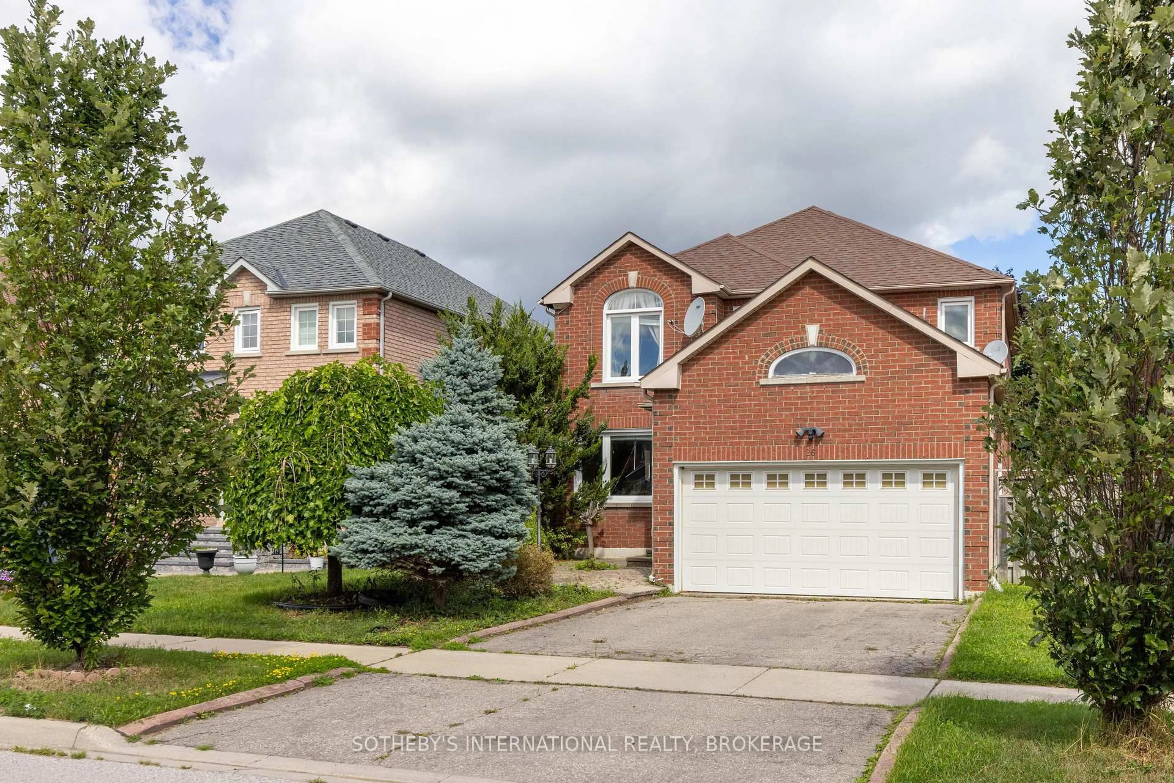 Home with brick exterior material, street for 26 Bilbermar Dr, Richmond Hill Ontario L4S 1B8