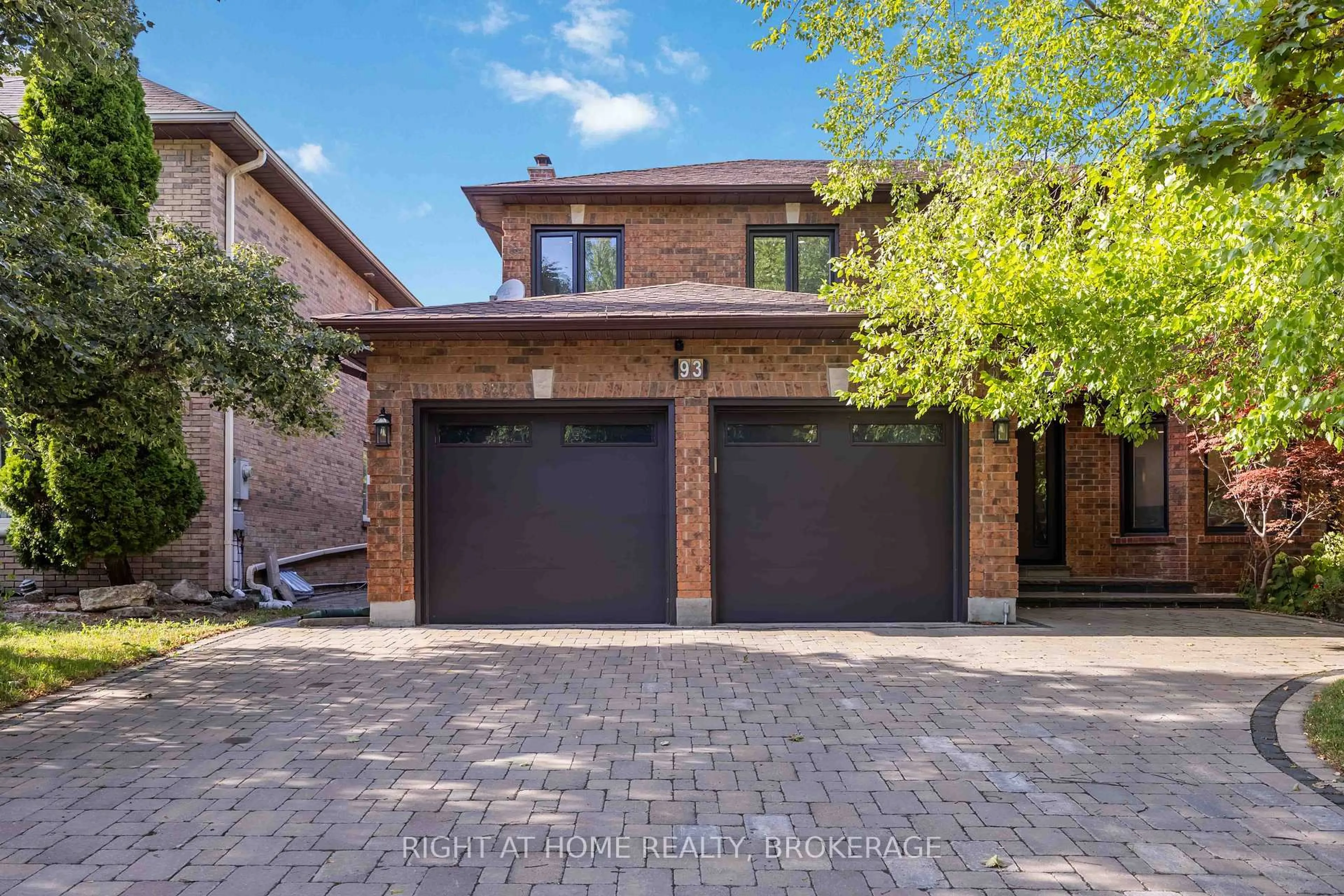 Home with brick exterior material, street for 93 Gordon Rowe Cres, Richmond Hill Ontario L4C 8R2