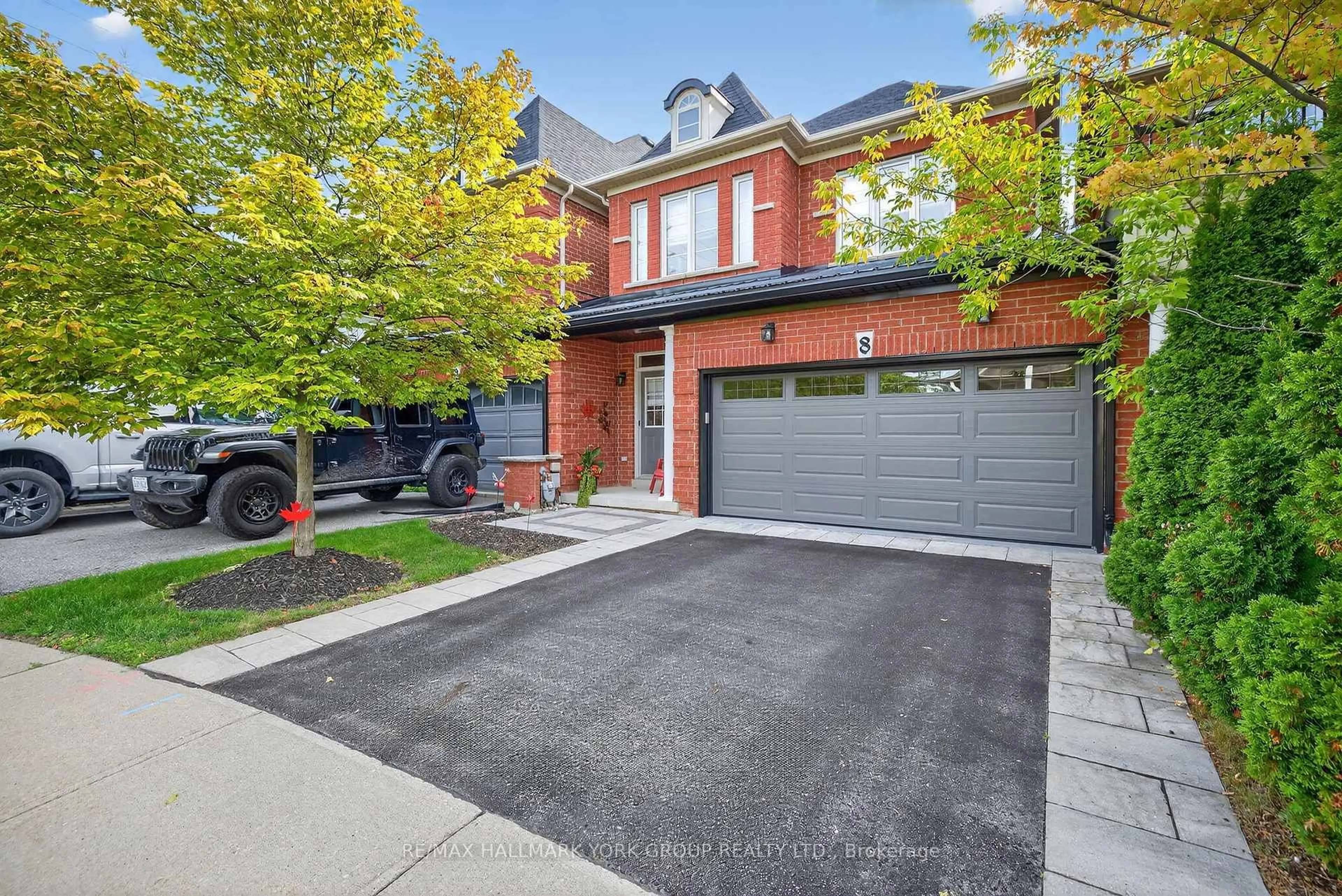 Home with brick exterior material, street for 484 Worthington Ave #8, Richmond Hill Ontario L4E 0E2