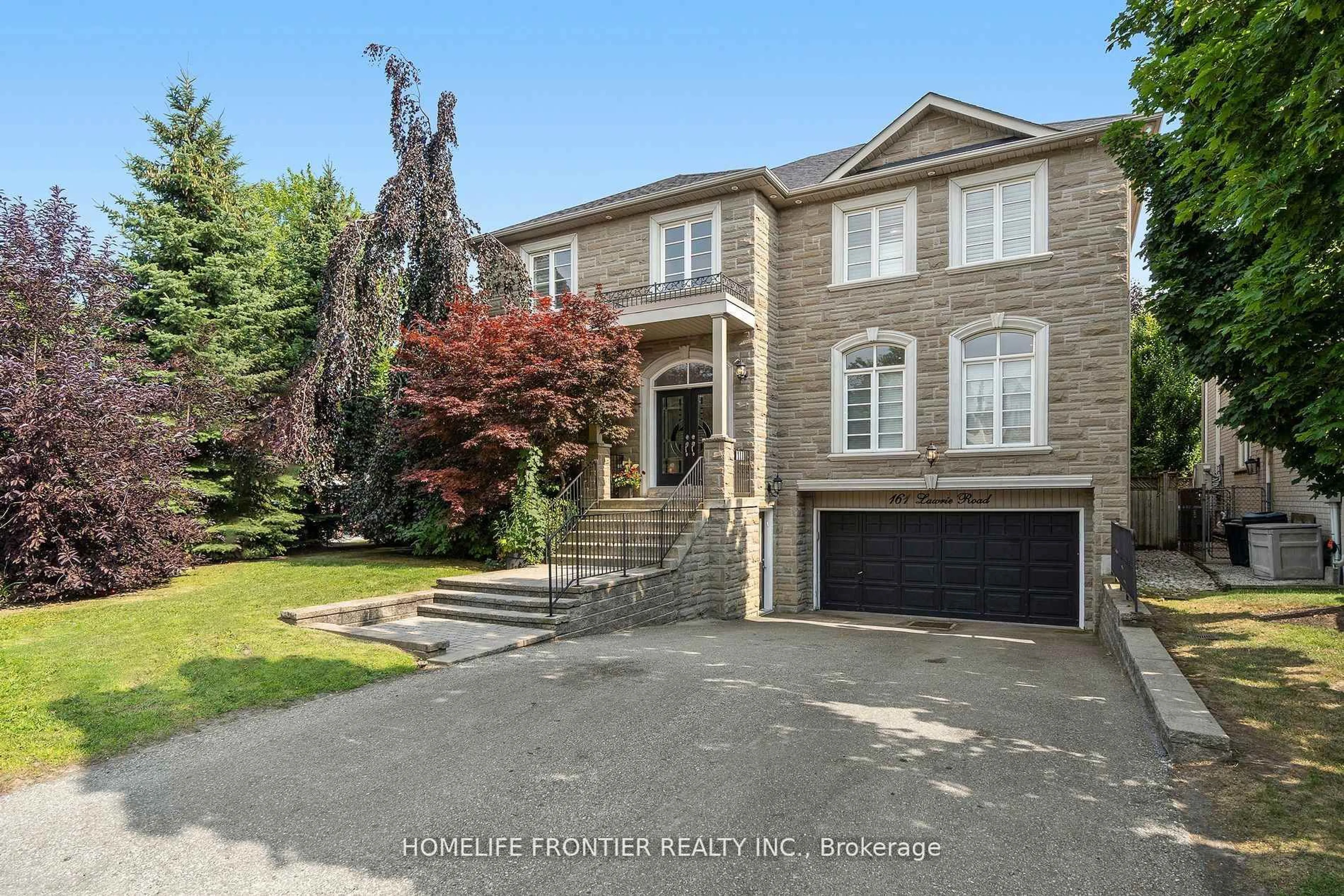 Home with brick exterior material, street for 161 Lawrie Rd, Vaughan Ontario L4J 8N6
