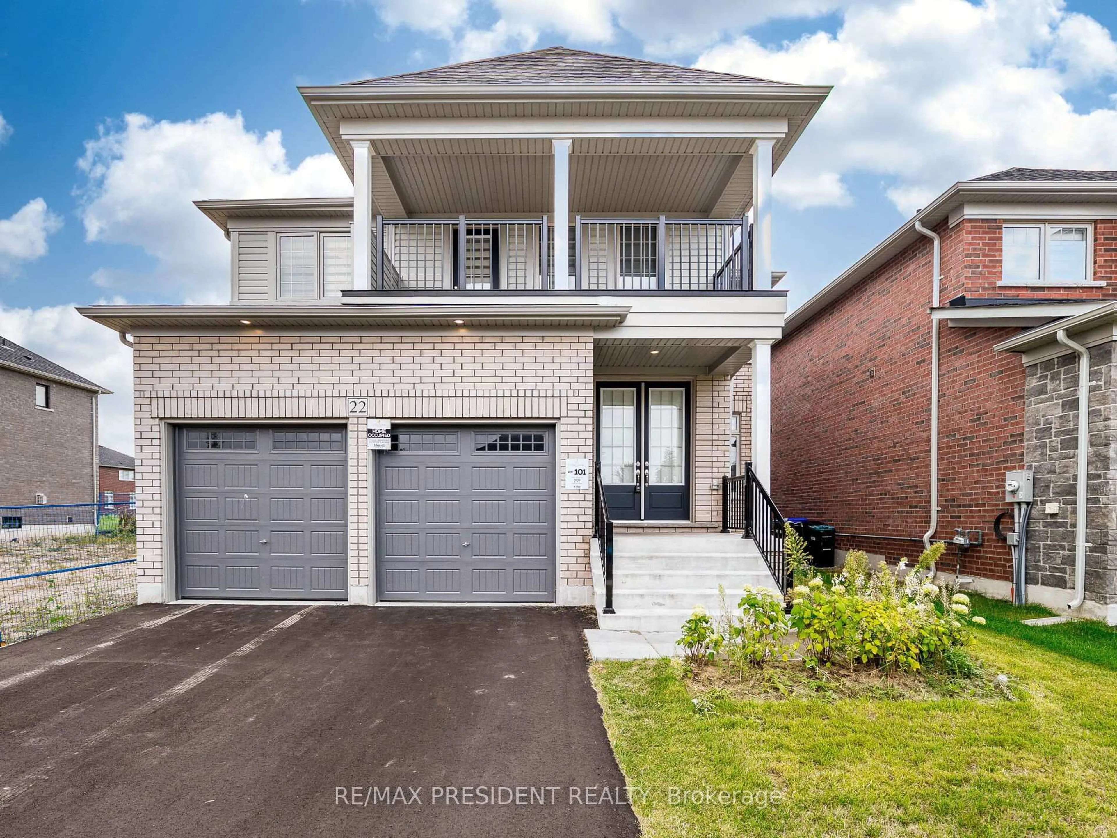 Home with brick exterior material, street for 22 Sparrow Way, Adjala-Tosorontio Ontario L0G 1W0
