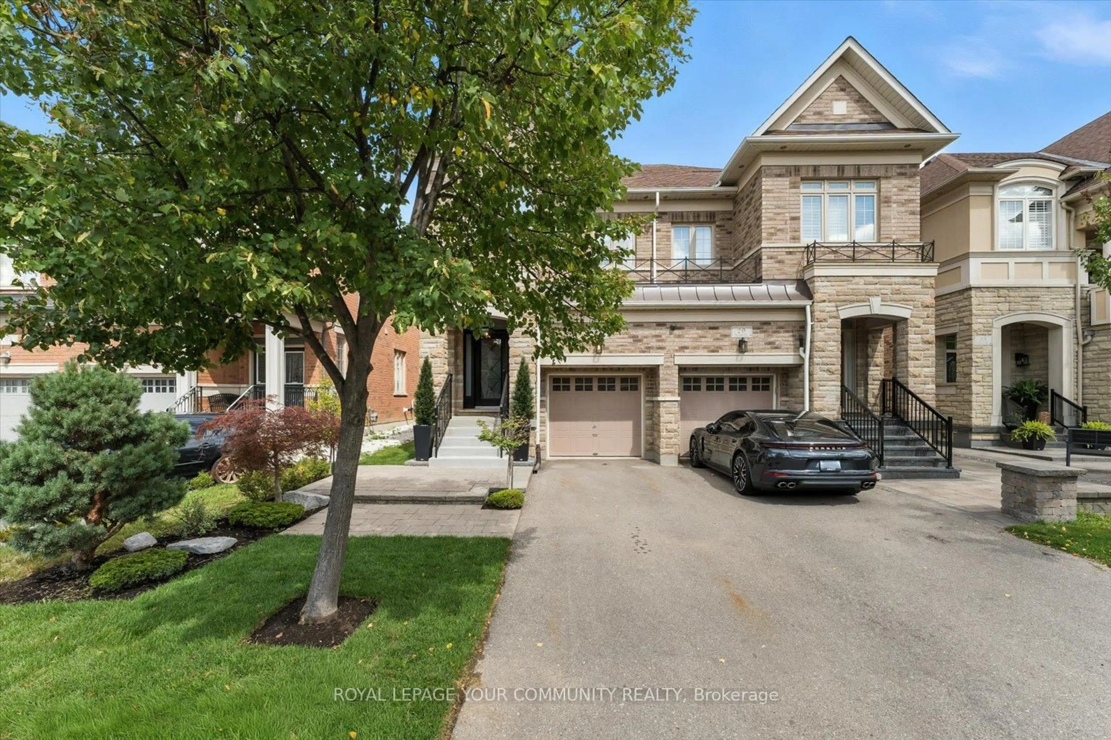 Home with brick exterior material, street for 27 Hansard Dr, Vaughan Ontario L4H 0V7