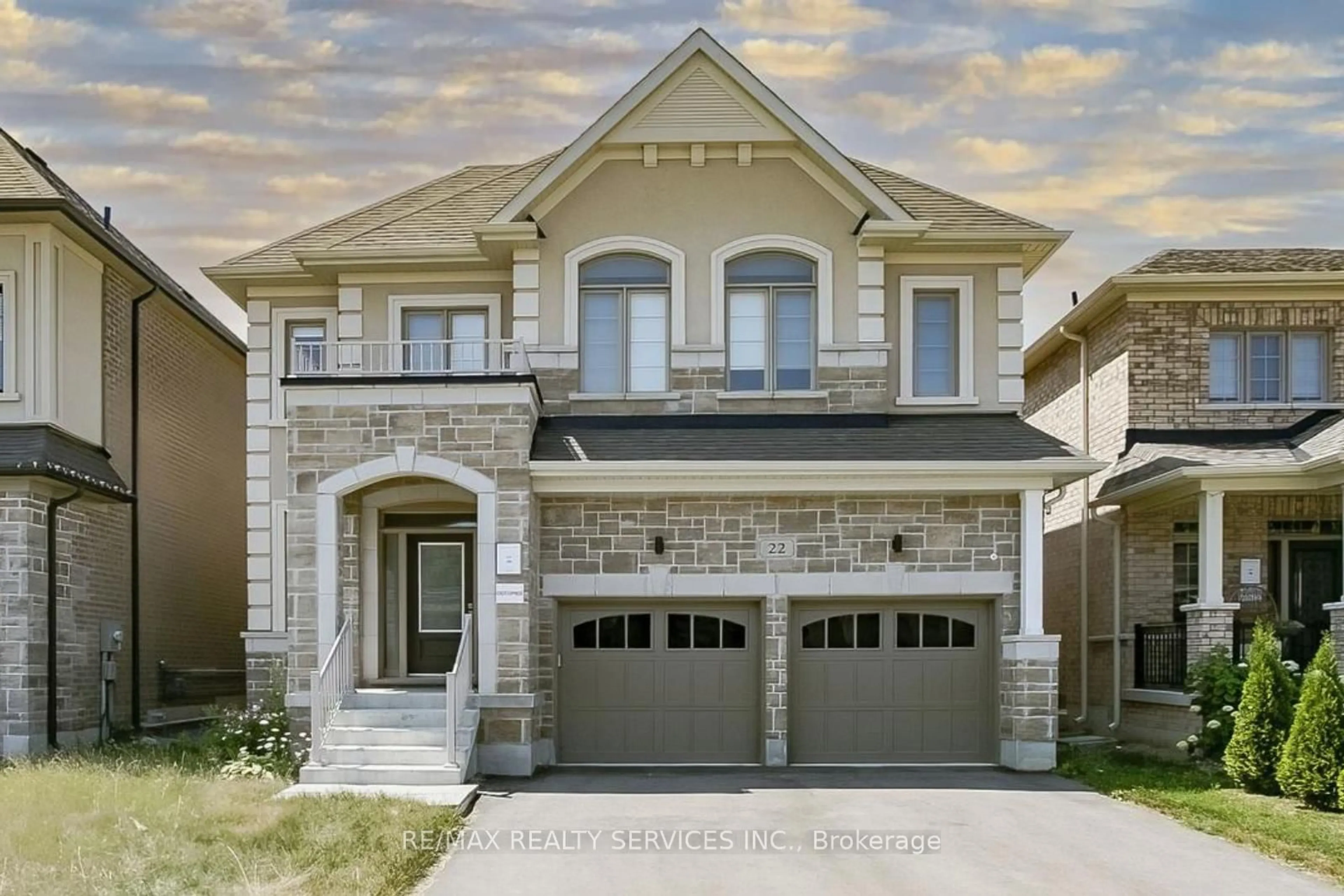 Home with brick exterior material, street for 22 Valleo St, Georgina Ontario L4P 0J9
