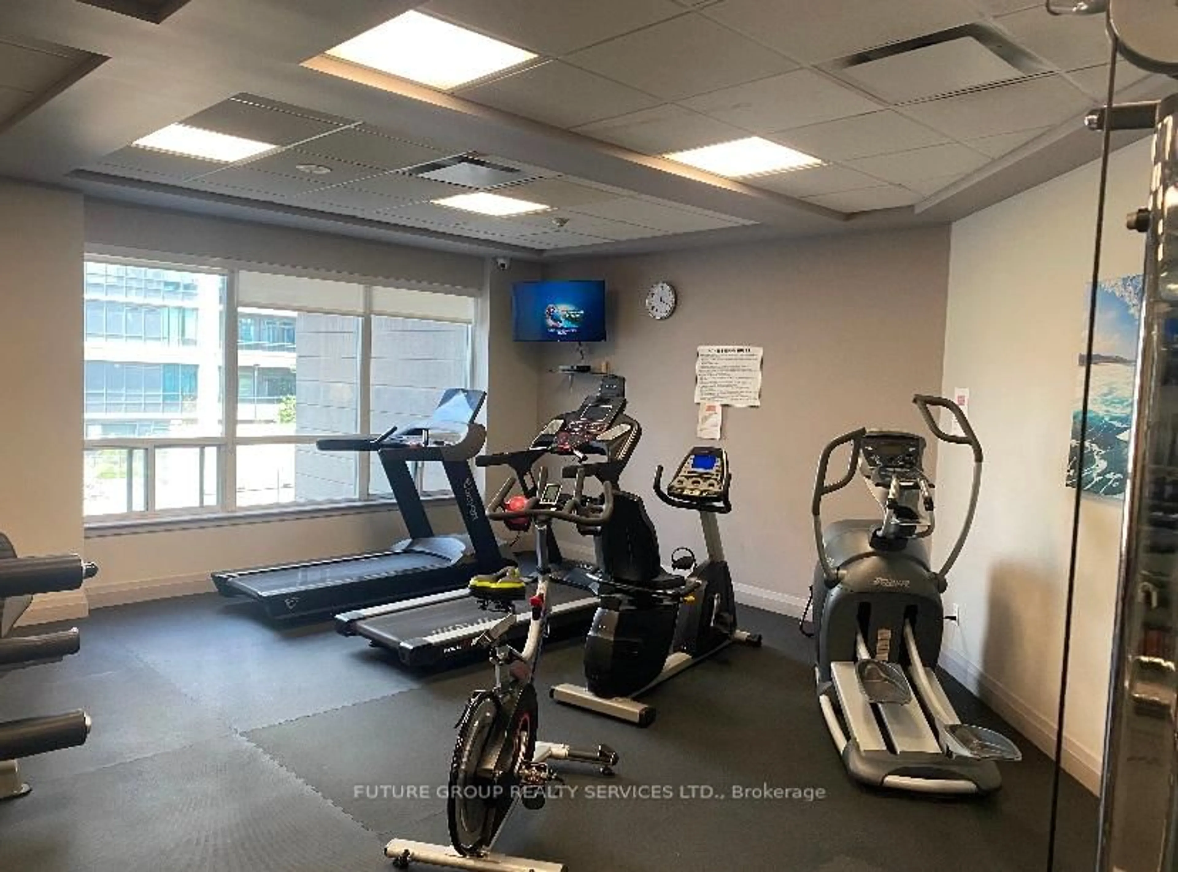 Gym or fitness room for 60 Disera Dr #1408, Vaughan Ontario L4J 9G1