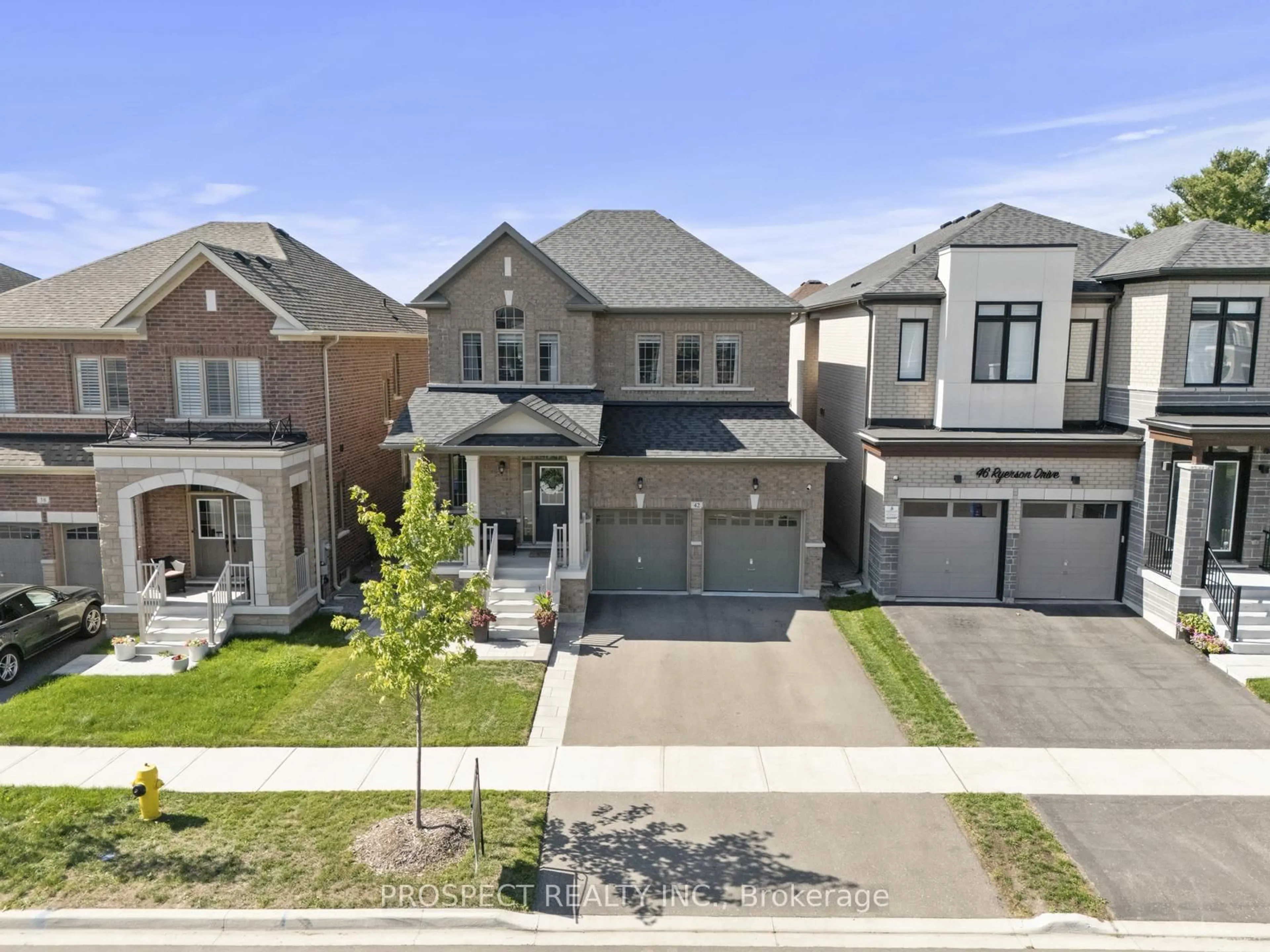 Home with brick exterior material, street for 42 Ryerson Dr, Vaughan Ontario L4H 5C2
