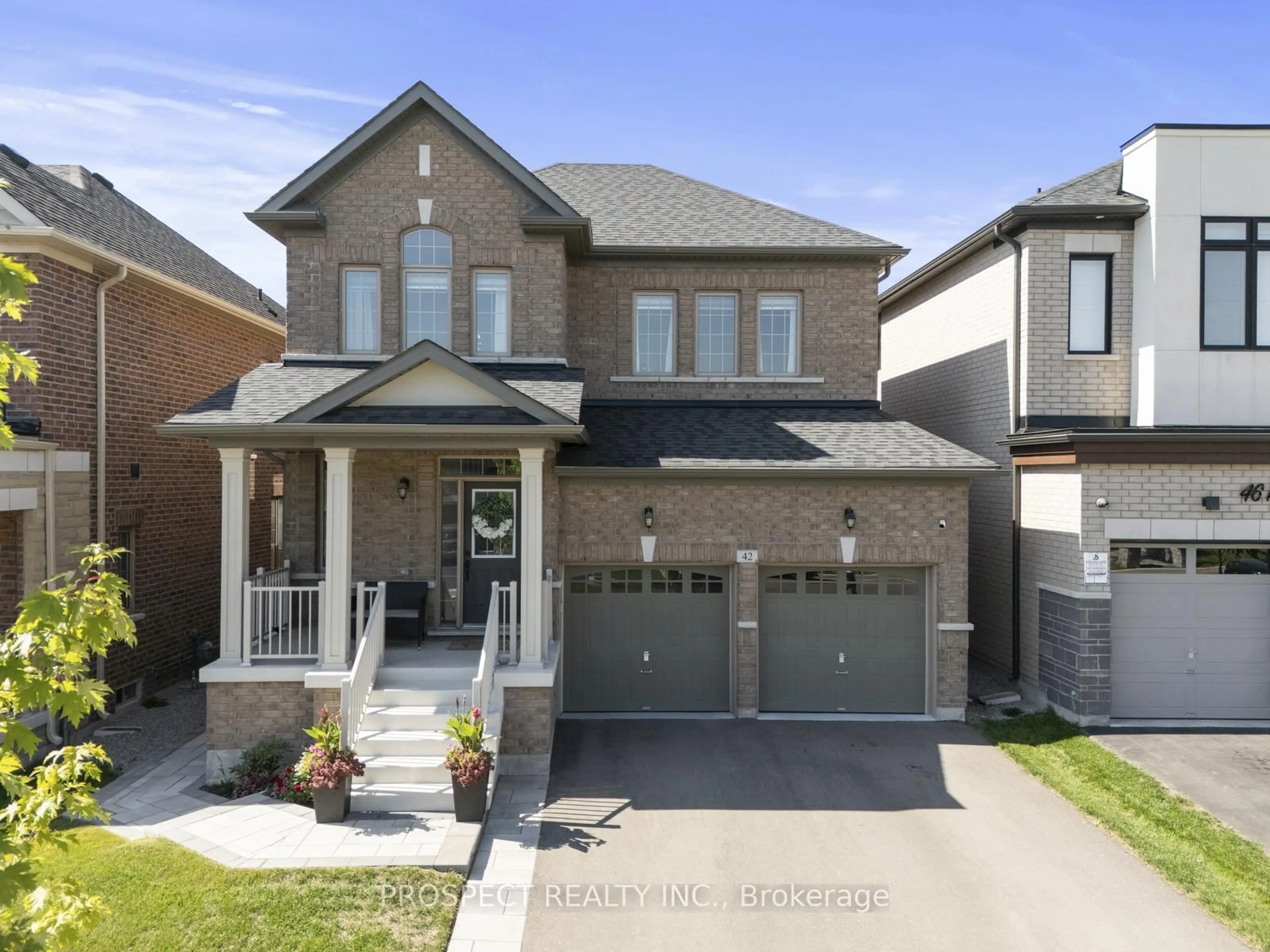 Home with brick exterior material, street for 42 Ryerson Dr, Vaughan Ontario L4H 5C2