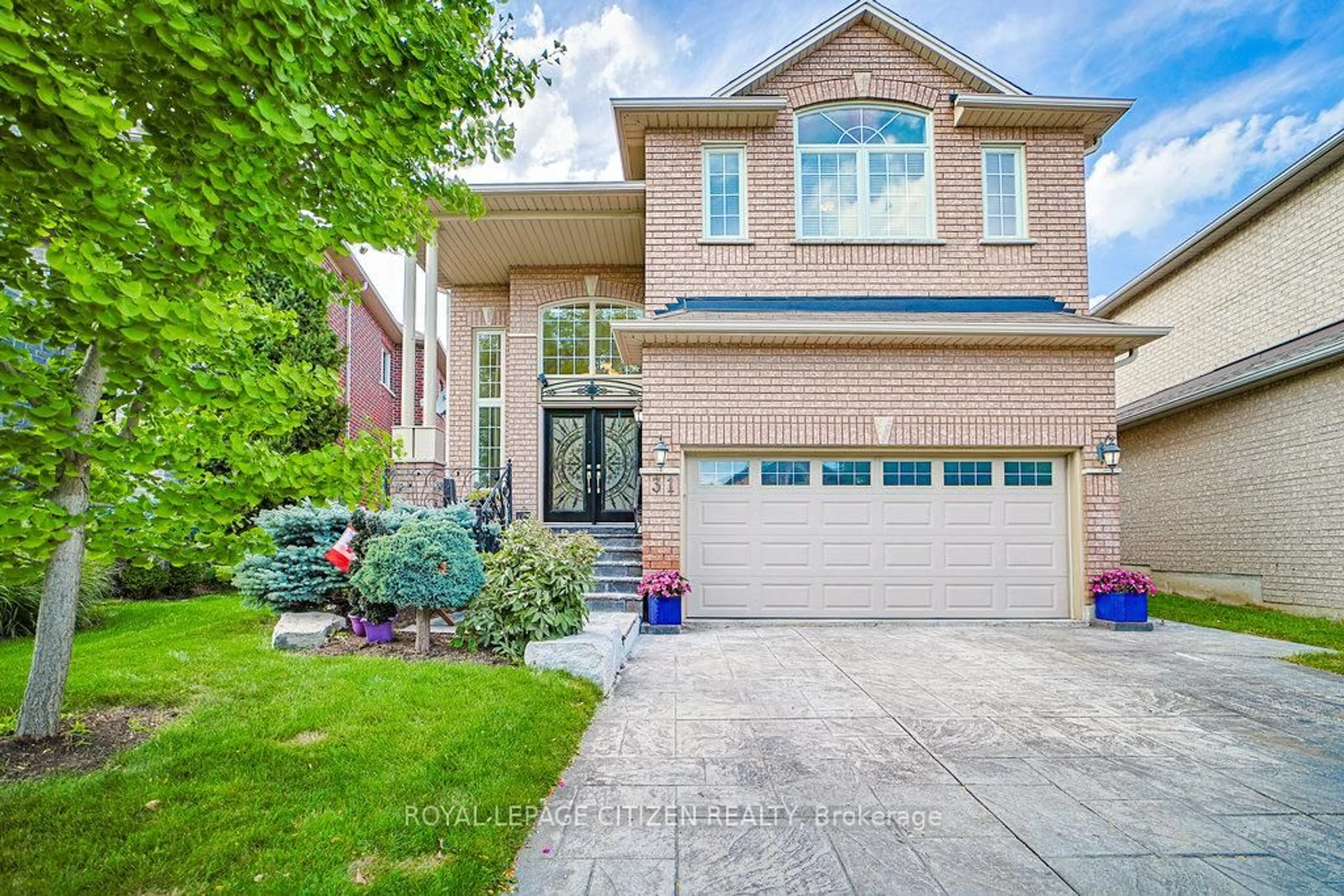 Home with brick exterior material, street for 31 Burnhaven Ave, Vaughan Ontario L6A 2P2