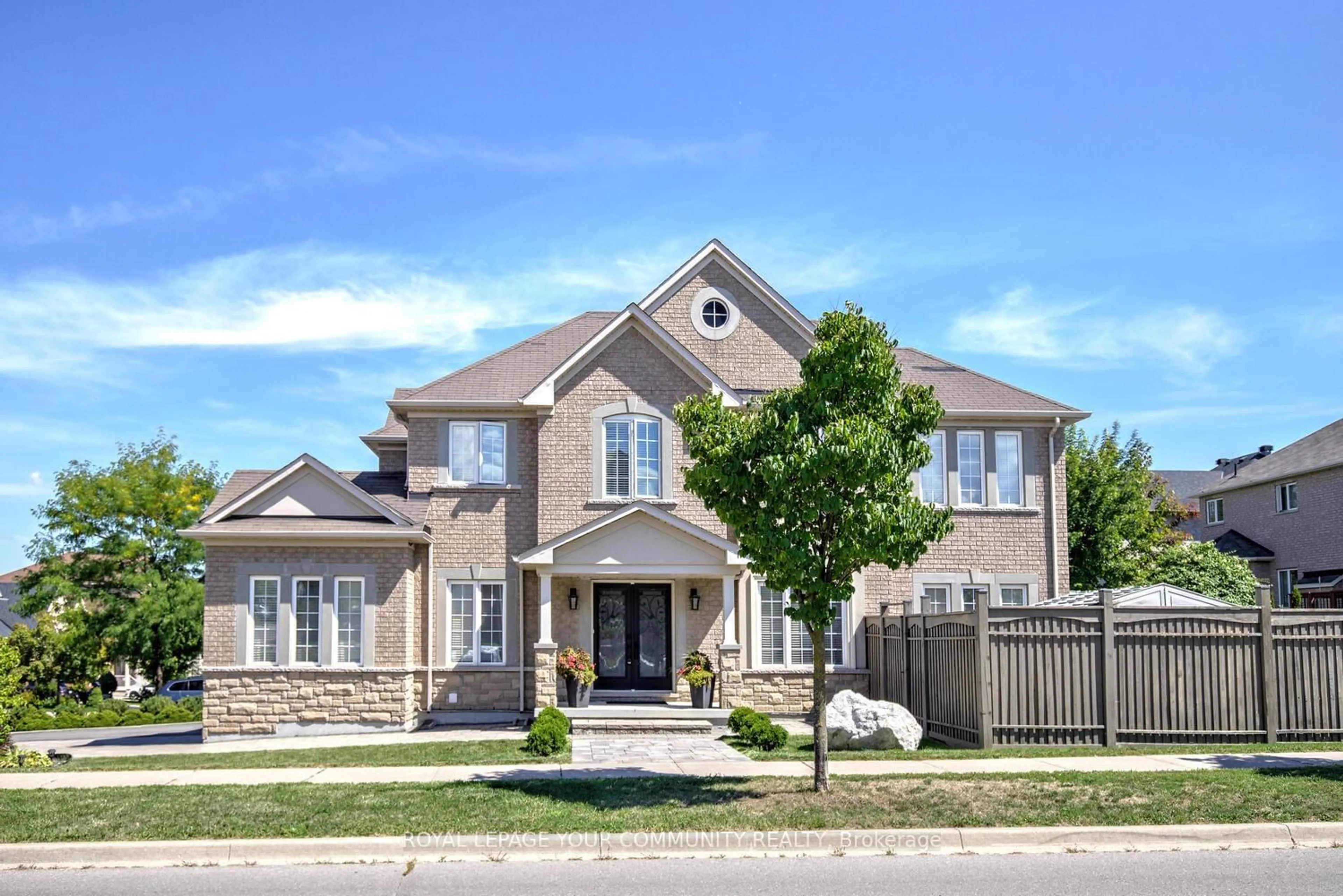 Home with brick exterior material, street for 45 Pullman Rd, Vaughan Ontario L6A 4T7