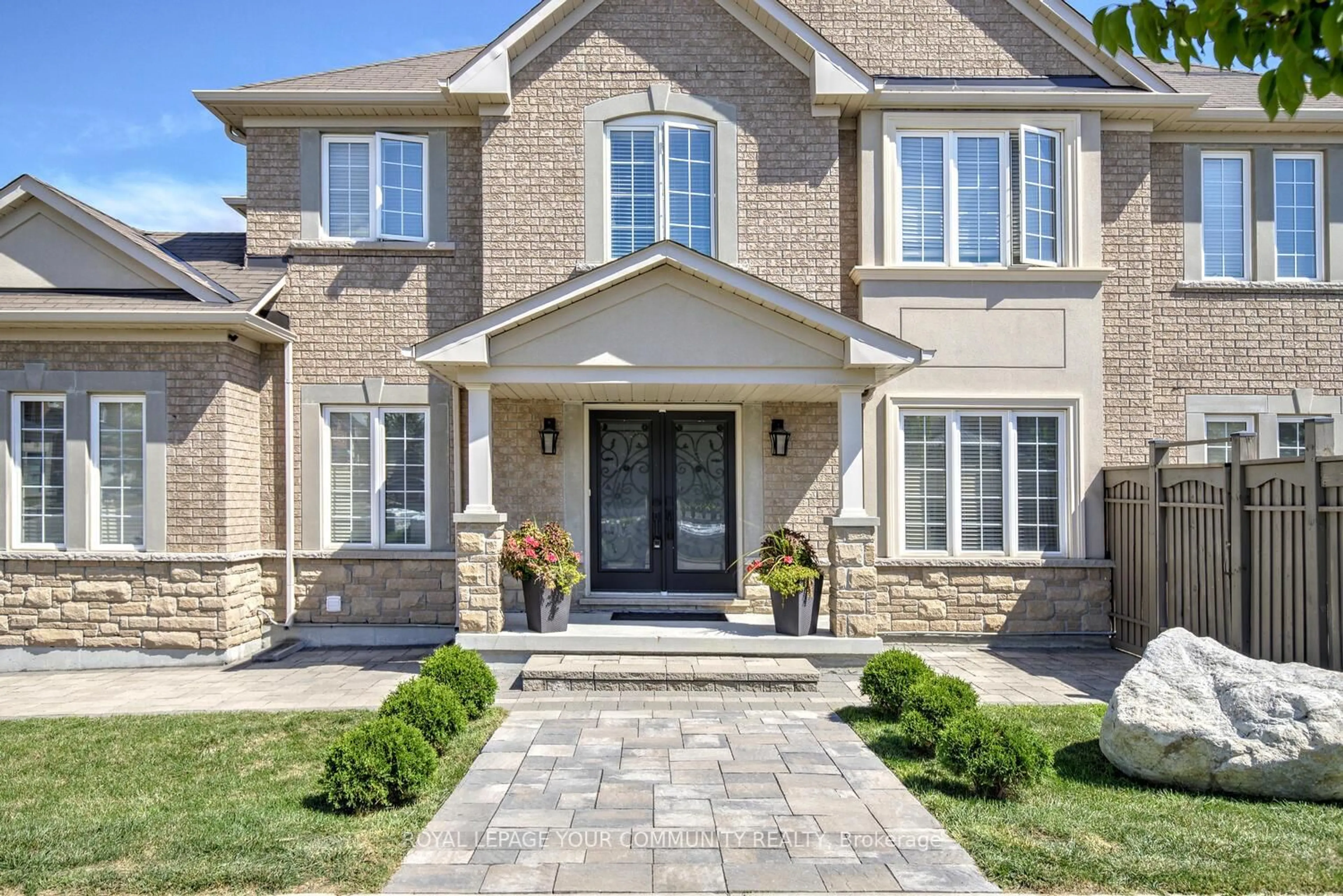 Home with brick exterior material, street for 45 Pullman Rd, Vaughan Ontario L6A 4T7