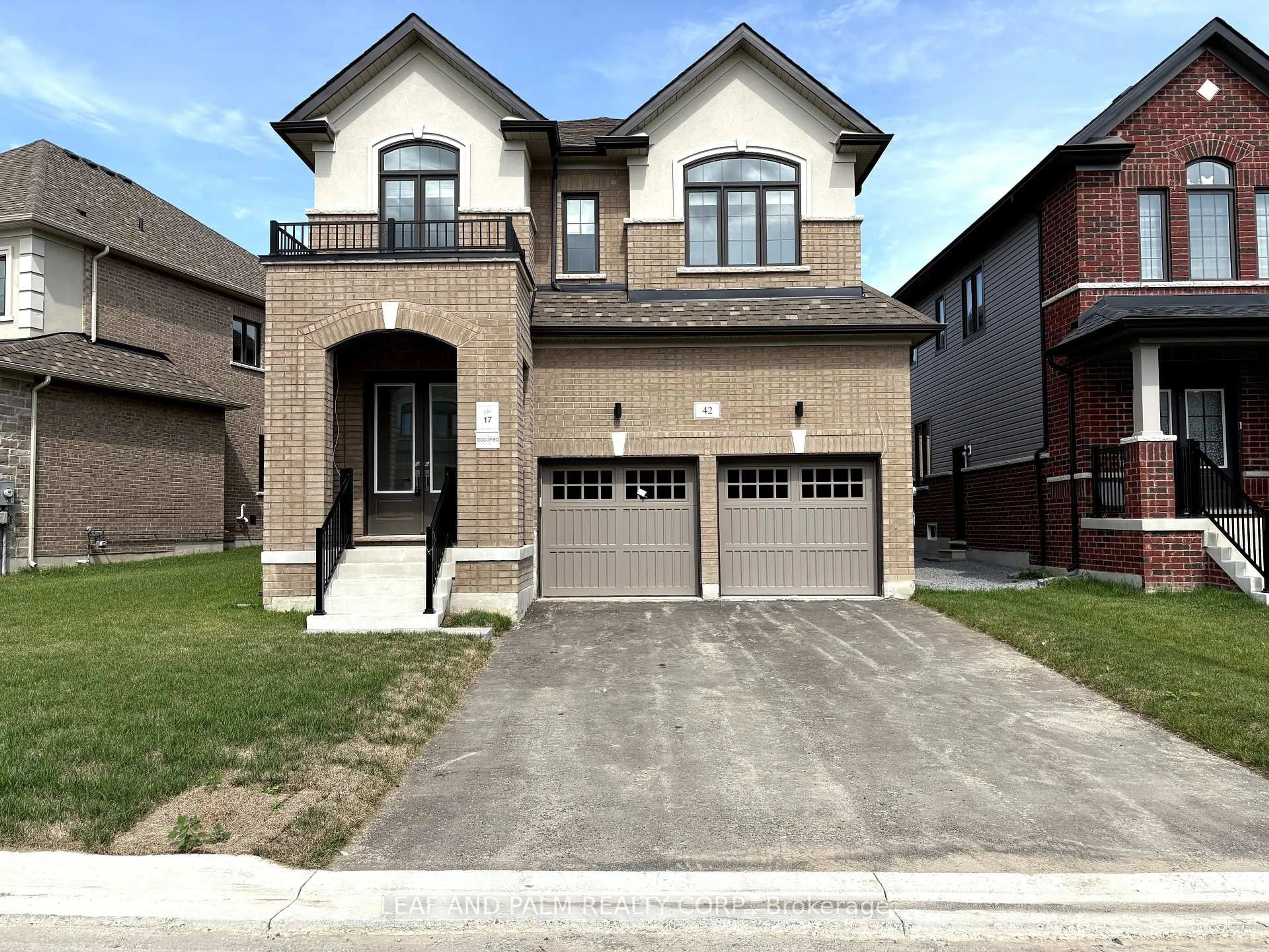 Home with brick exterior material, street for 42 Donald Ingram Cres, Georgina Ontario L4P 0S3