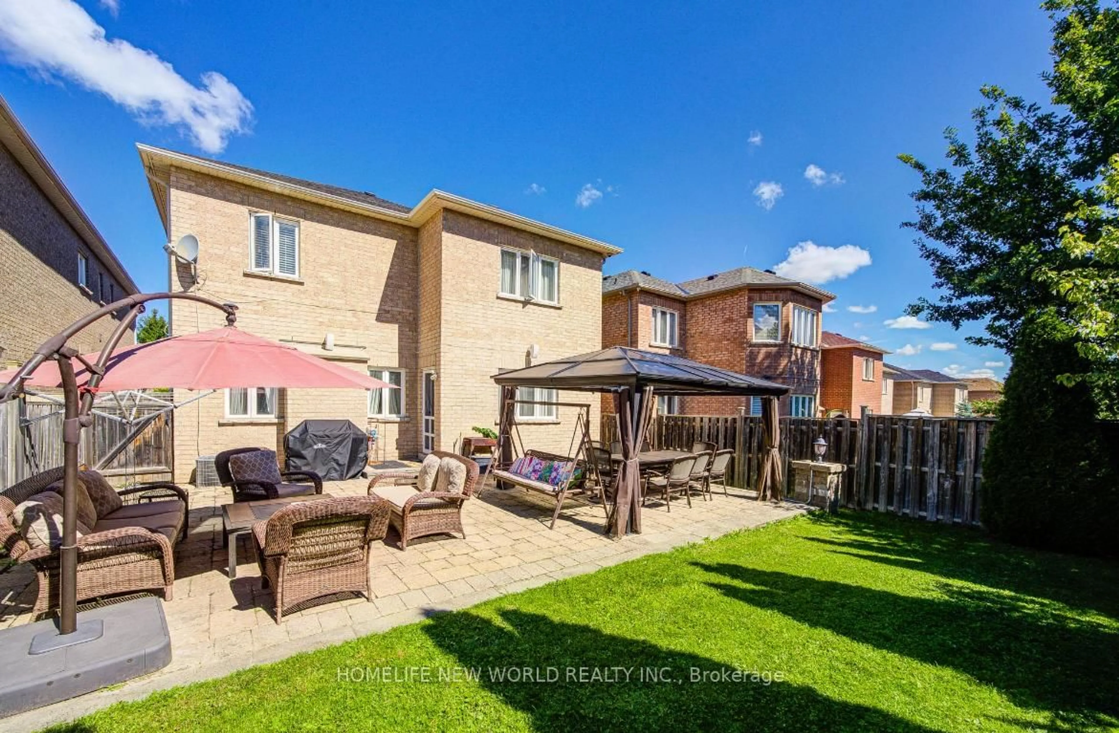 A pic from outside/outdoor area/front of a property/back of a property/a pic from drone, street for 131 Ner Israel Dr, Vaughan Ontario L4J 9L1