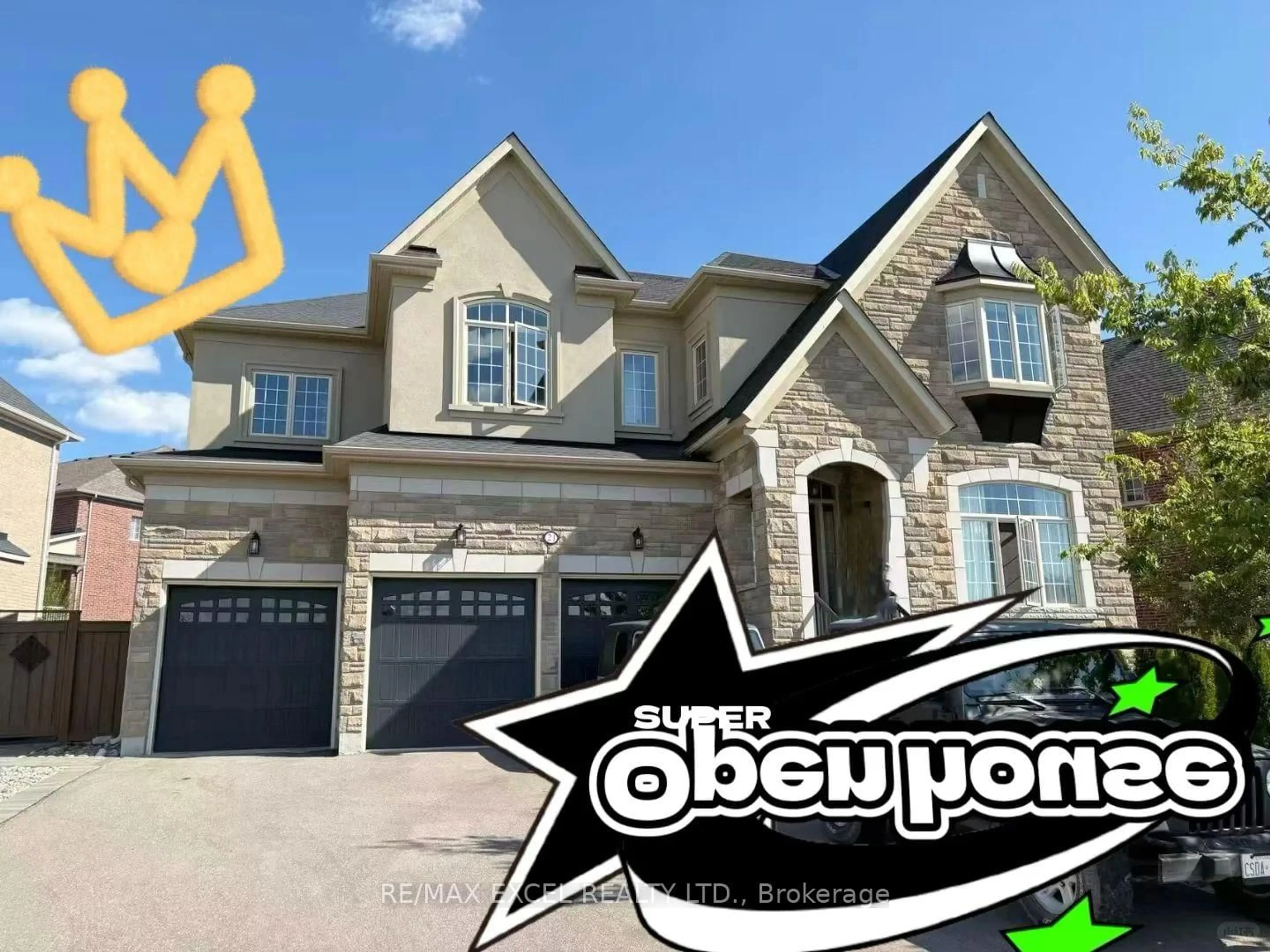 Home with vinyl exterior material, street for 21 Paradise Valley Tr, King Ontario L7B 0A5