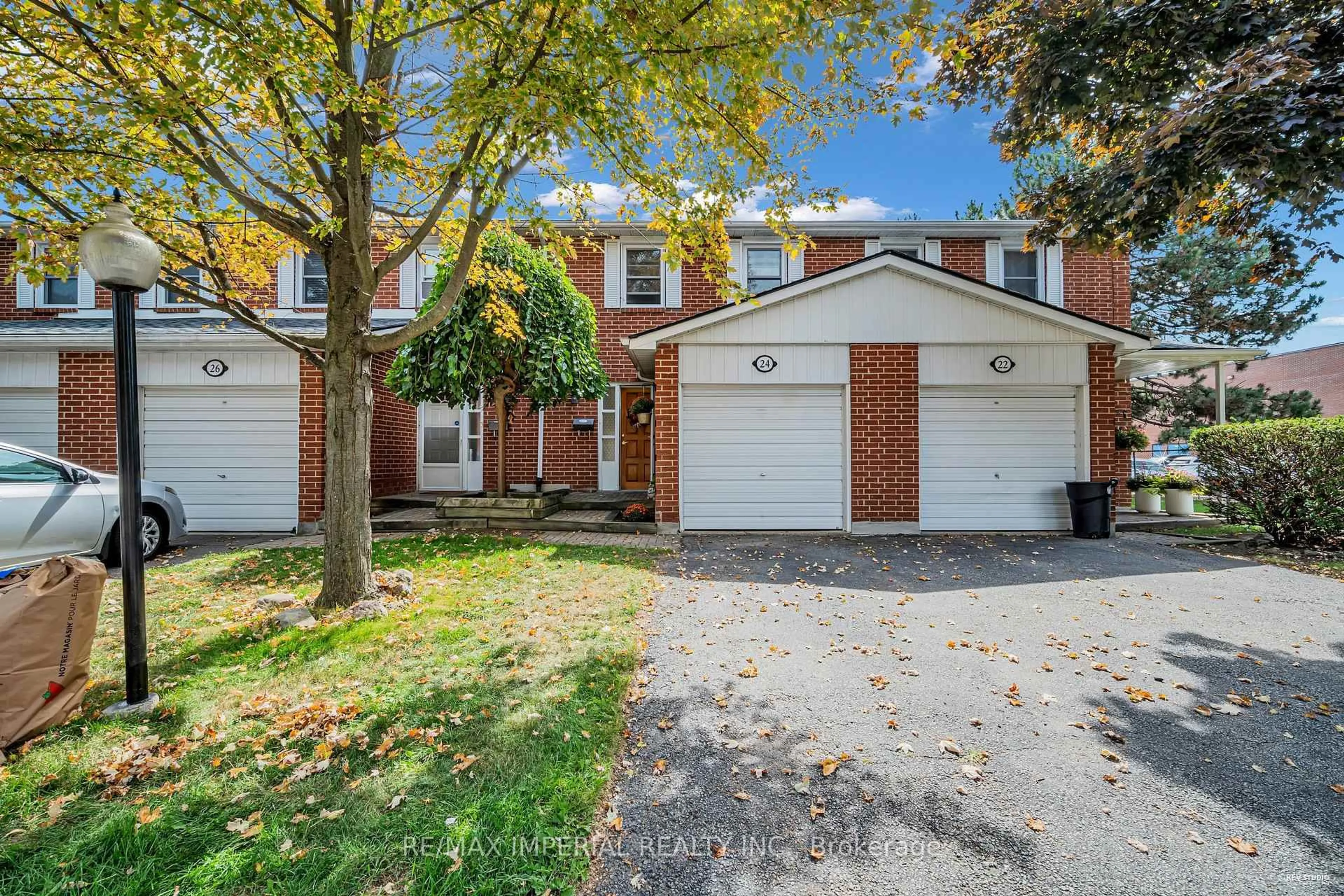 Home with brick exterior material, street for 24 Norris Way, Markham Ontario L3T 5C2