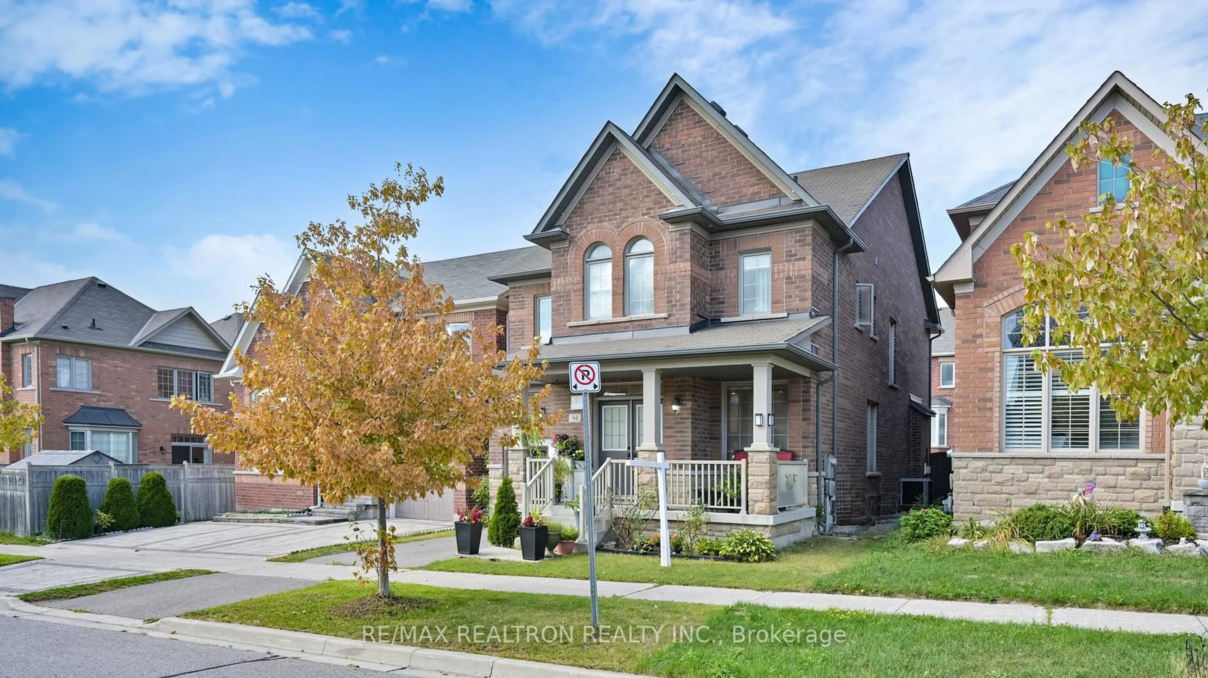 Home with brick exterior material, street for 94 Henry Bauer Ave, Markham Ontario L6C 0S3
