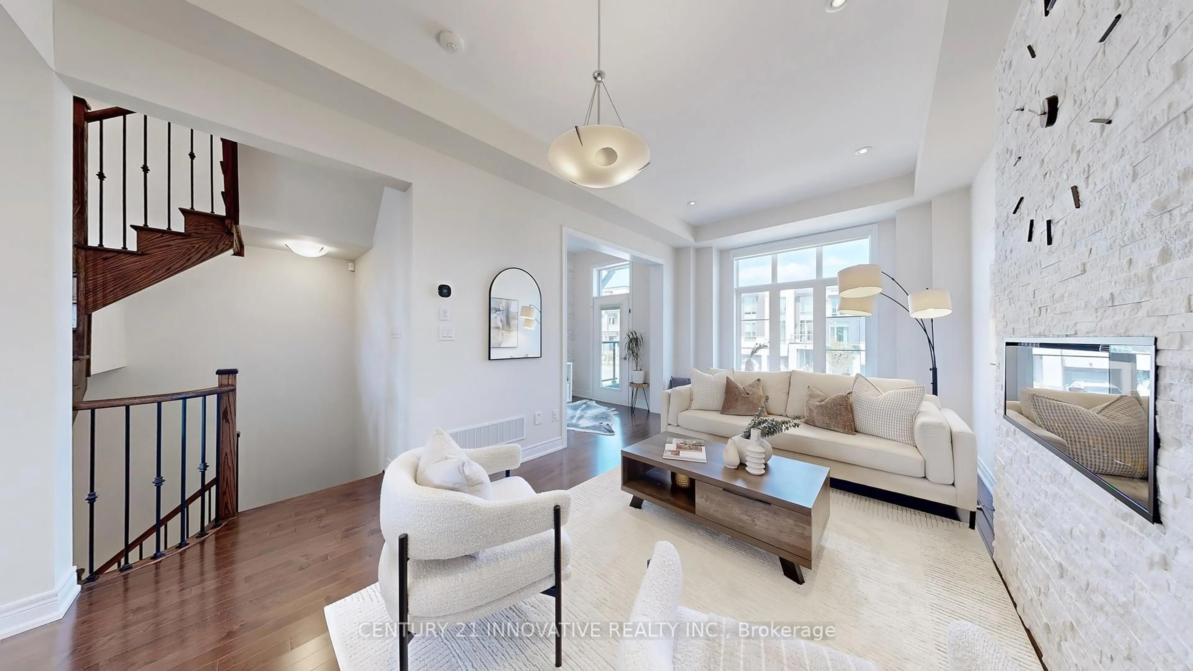 Living room with furniture, unknown for 577 Marc Santi Blvd, Vaughan Ontario L6A 4C9
