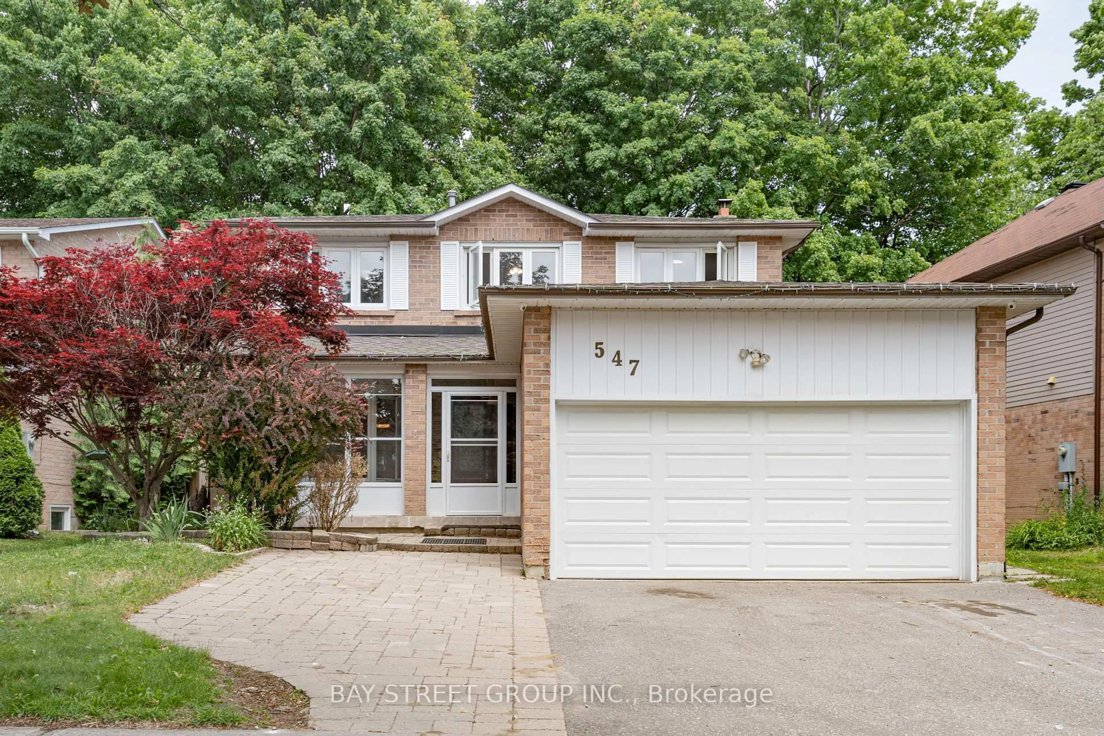 Home with brick exterior material, street for 547 Raymerville Dr, Markham Ontario L3P 6G3