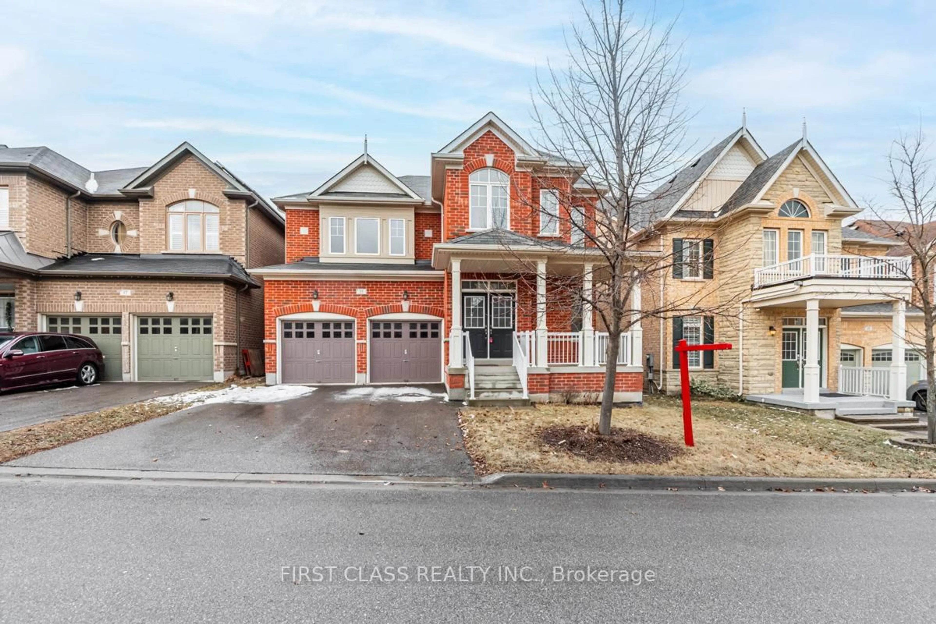 Home with brick exterior material, street for 15 Hua Du Ave, Markham Ontario L6C 0T2