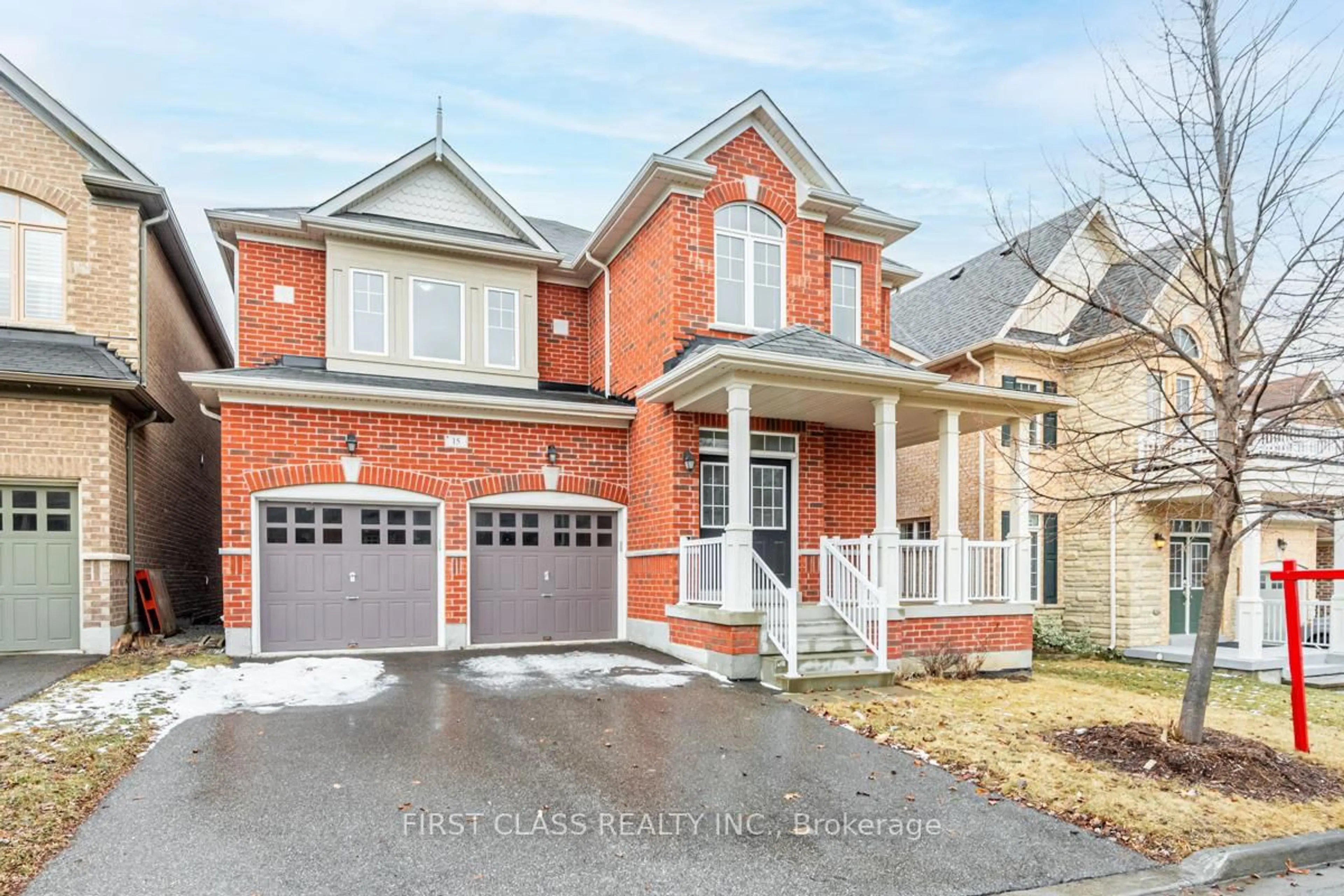 Home with brick exterior material, street for 15 Hua Du Ave, Markham Ontario L6C 0T2