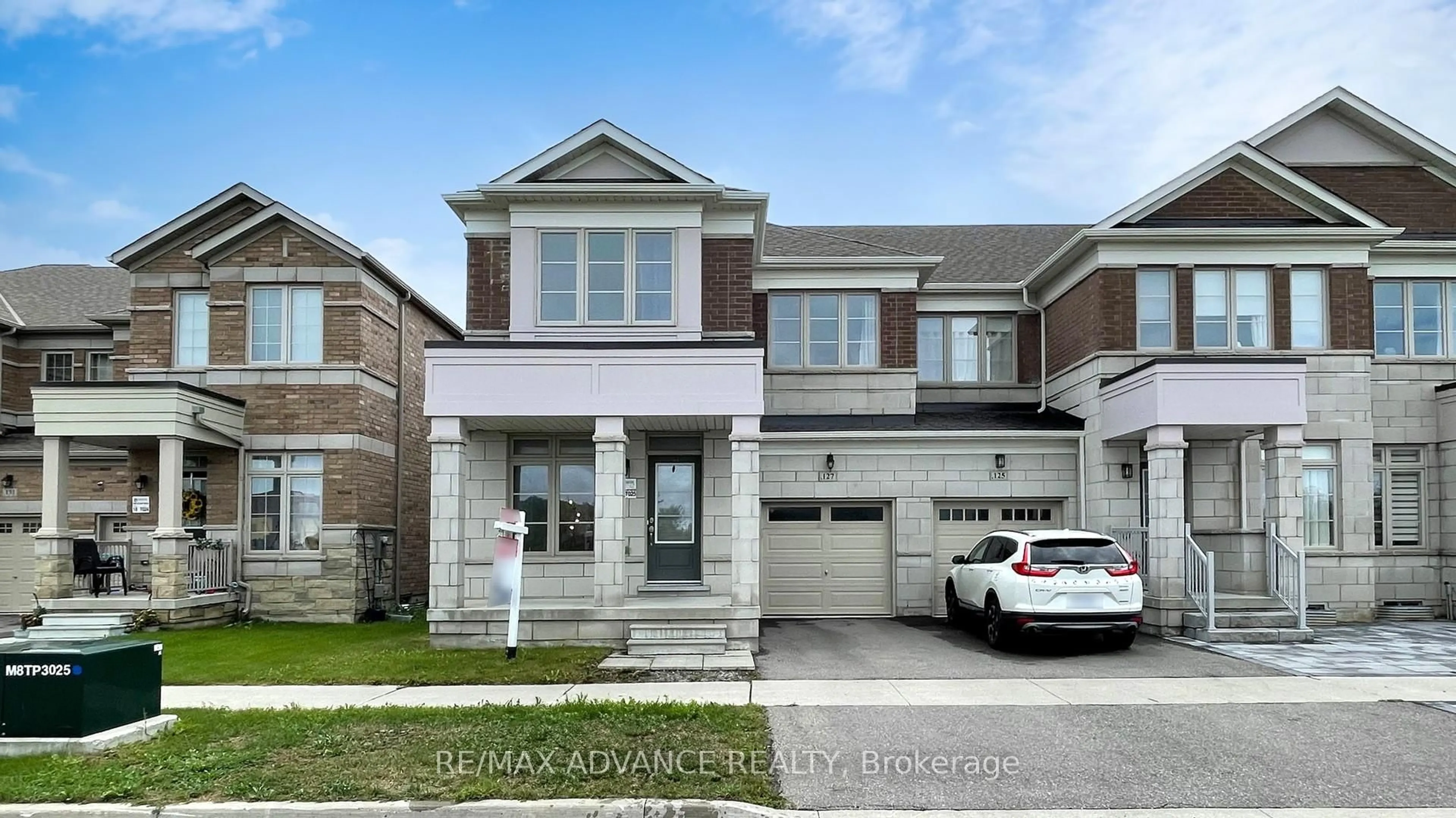 Home with brick exterior material, street for 127 Decast Cres, Markham Ontario L6B 1N8