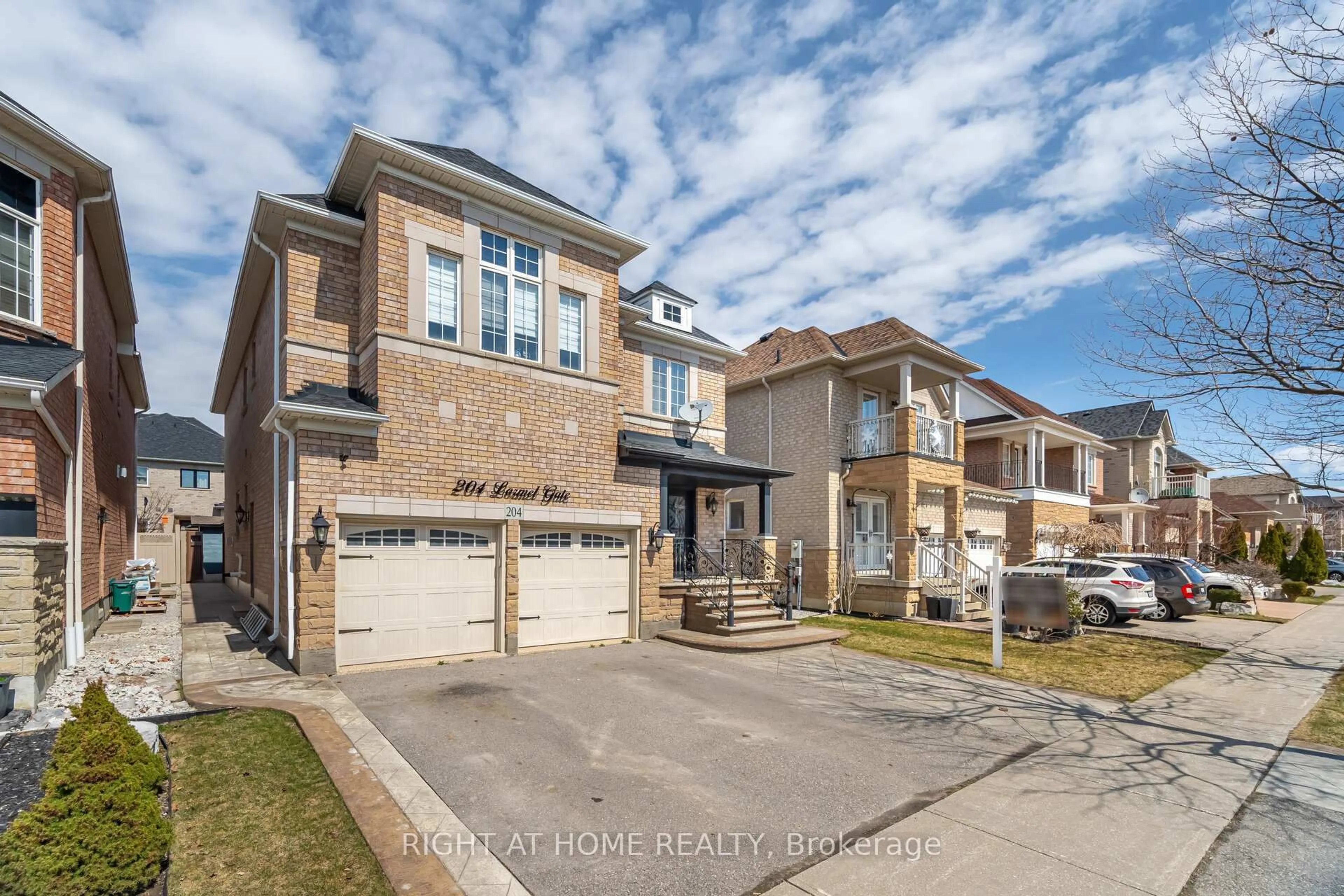 Home with brick exterior material, street for 204 Lormel Gate, Vaughan Ontario L4H 0C9