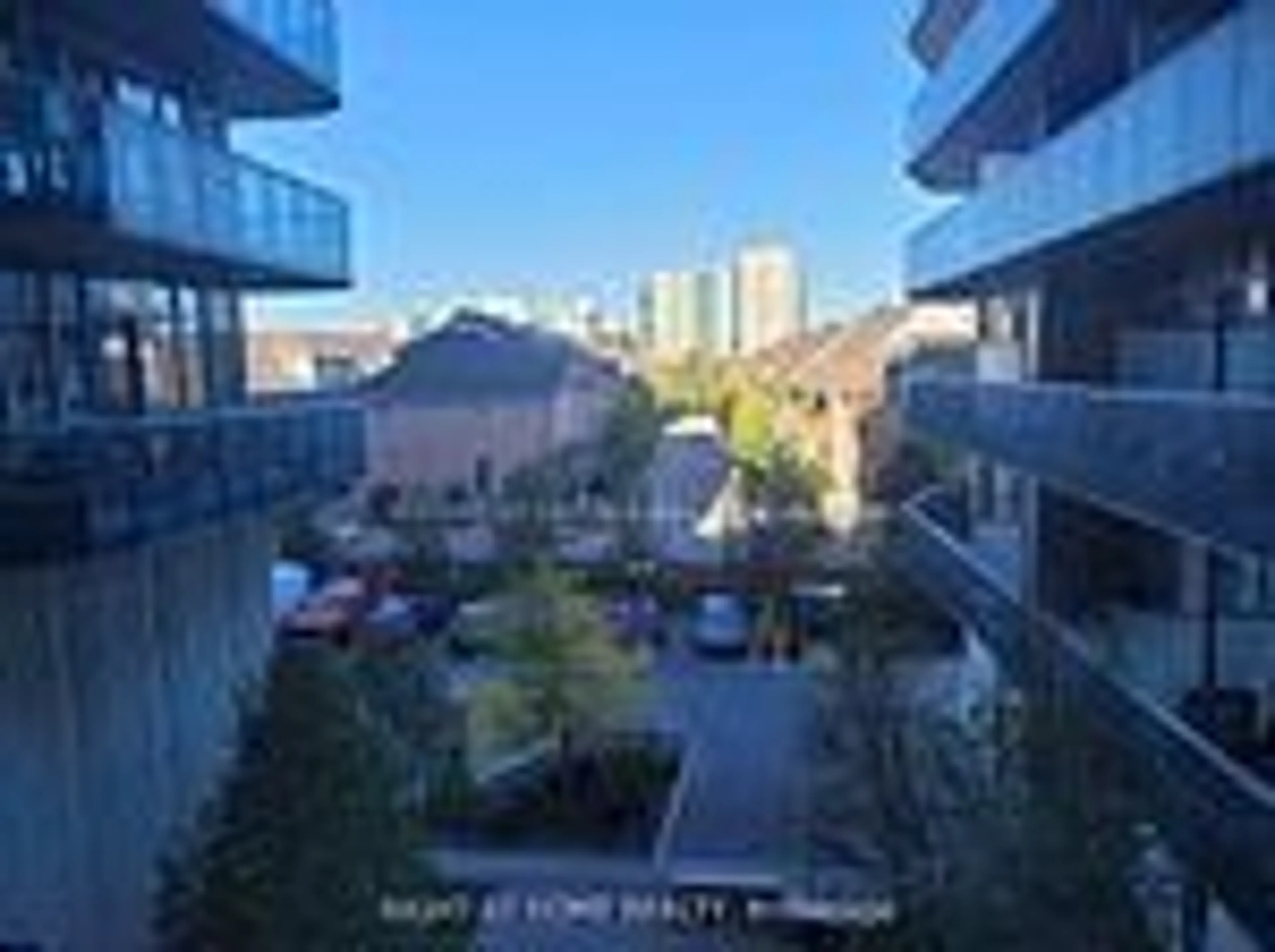 A pic from outside/outdoor area/front of a property/back of a property/a pic from drone, city buildings view from balcony for 9471 Yonge St #335, Richmond Hill Ontario L4C 1V4