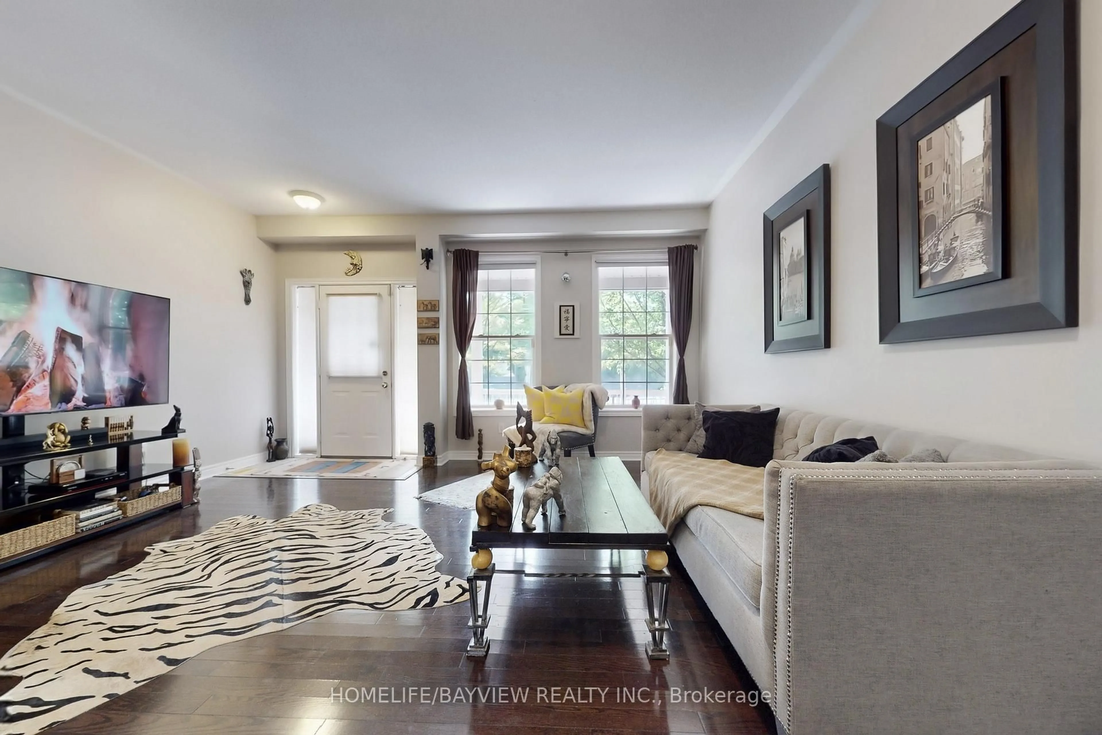 Living room with furniture, unknown for 14 Milroy Lane, Markham Ontario L6B 1B5