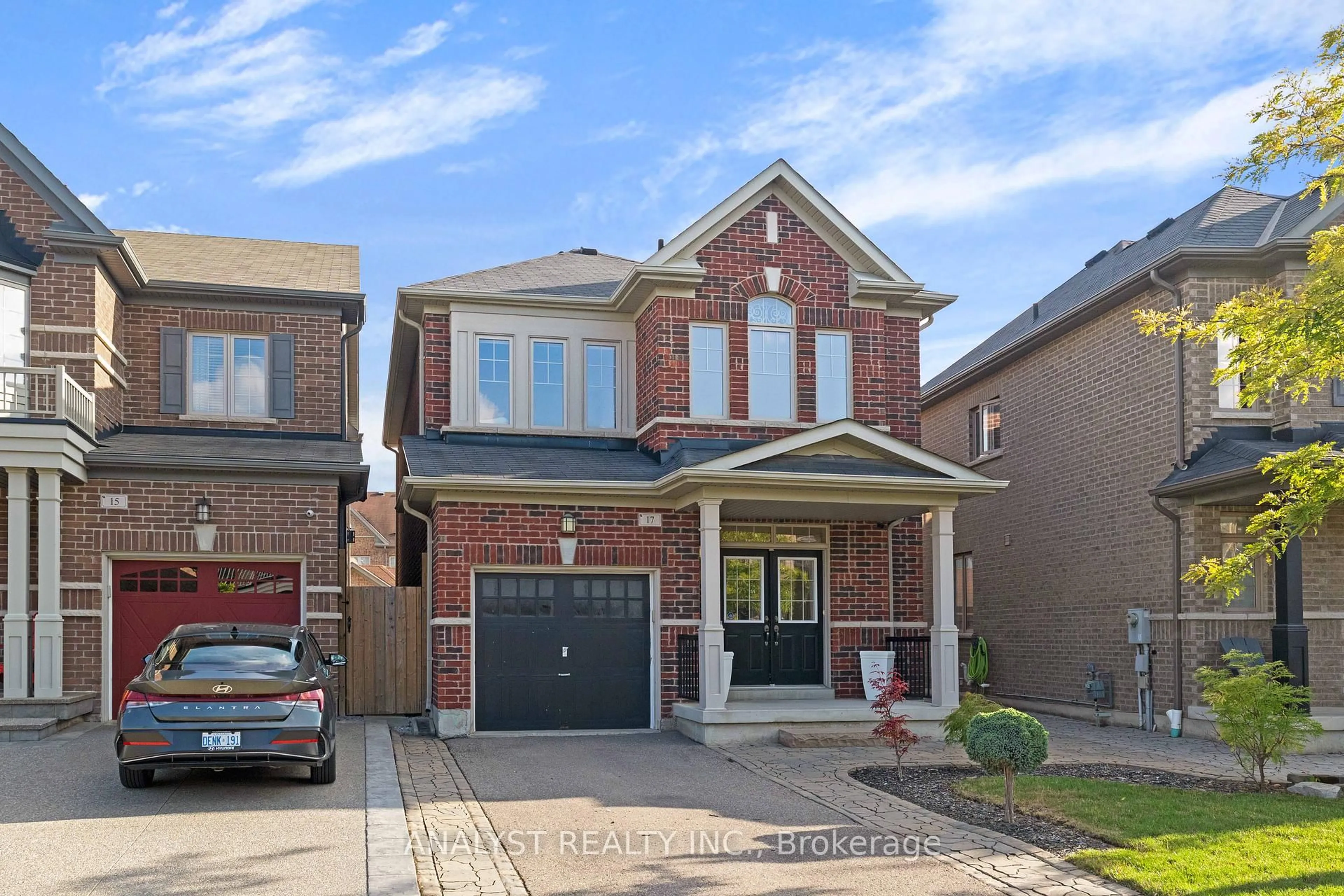 Home with brick exterior material, street for 17 Herzl St, Vaughan Ontario L4H 3Y4