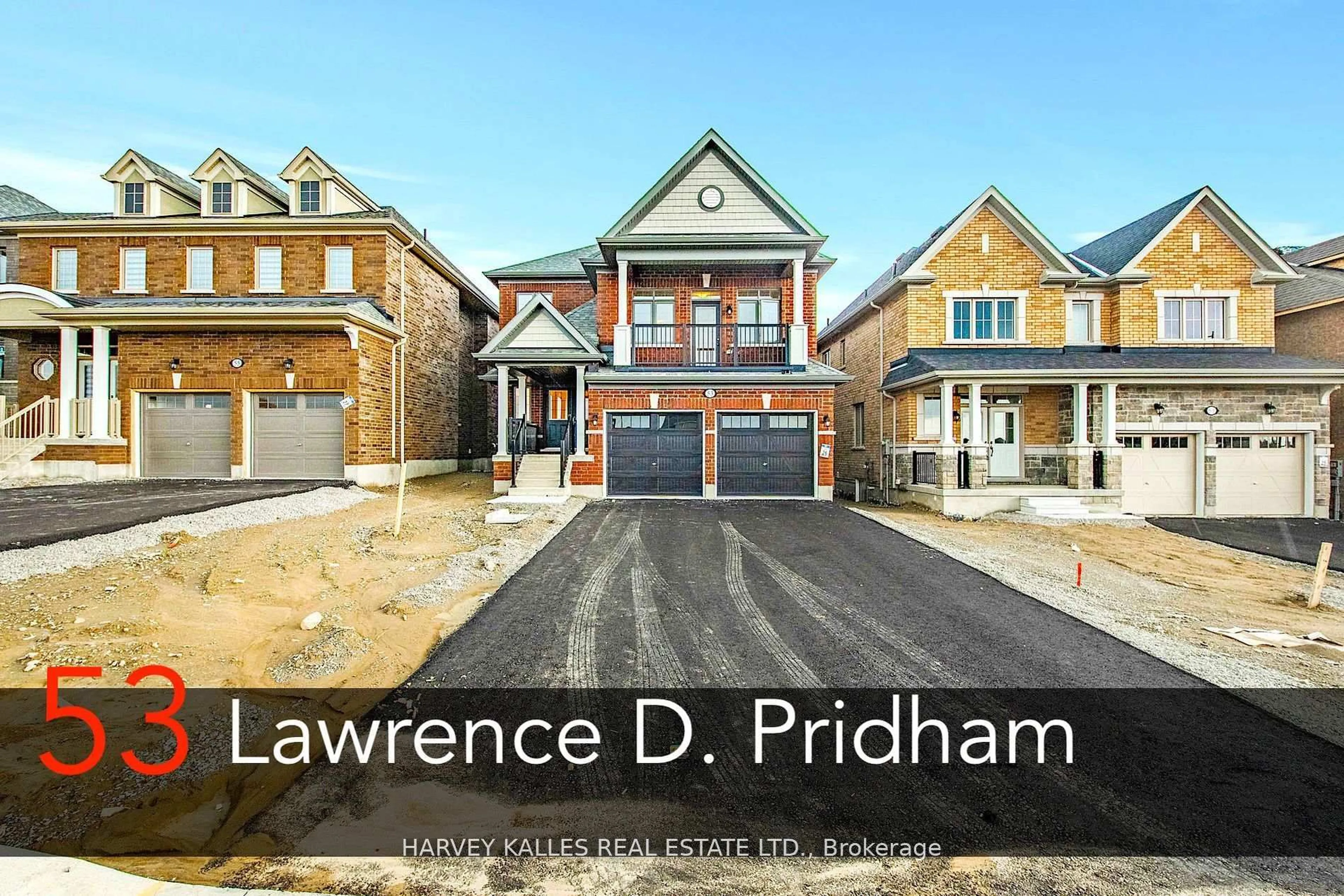 Home with brick exterior material, street for 53 Lawrence D. Pridham Ave, New Tecumseth Ontario L9R 0X2
