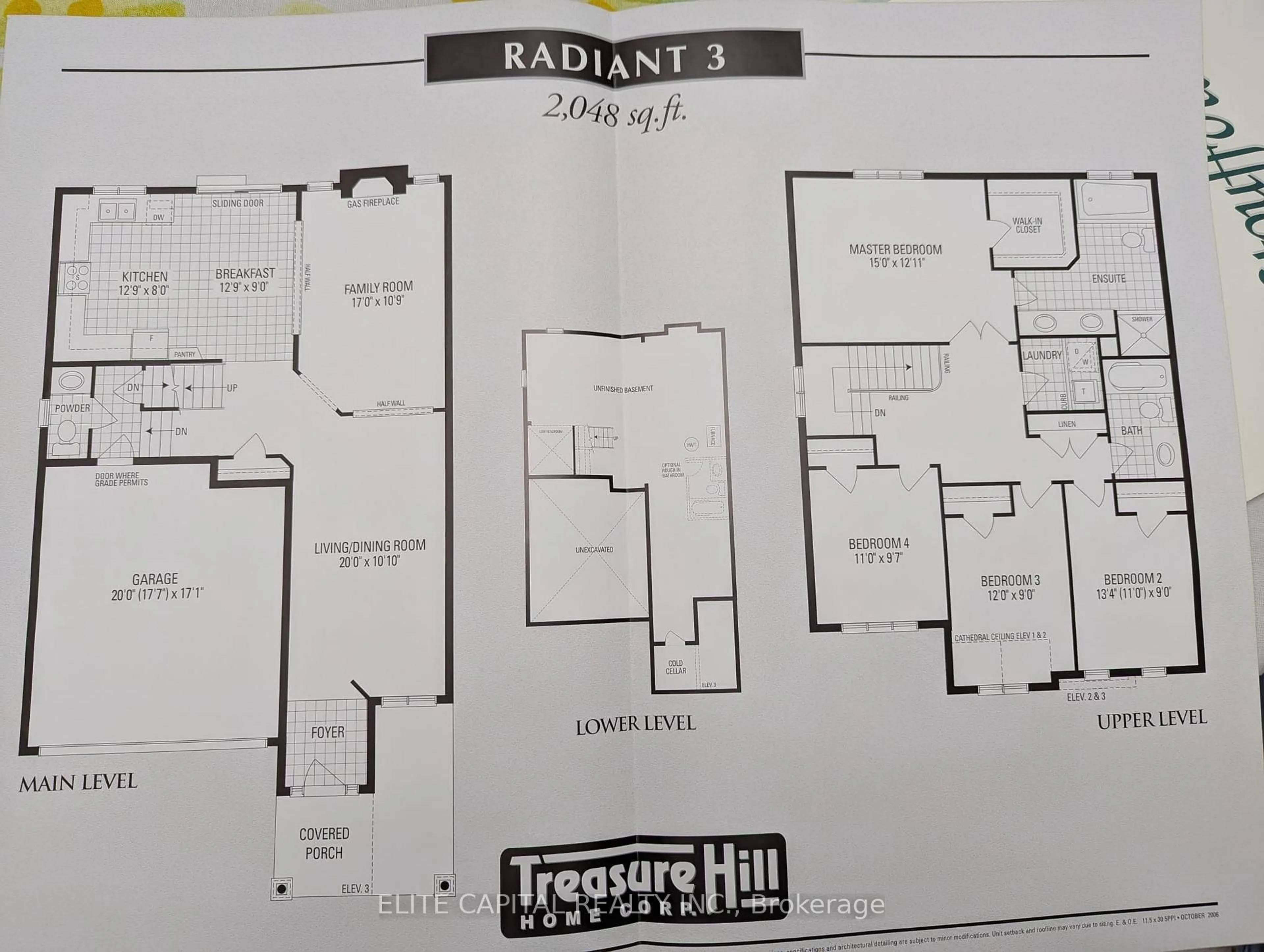 Floor plan for 10 Ken Wagg Cres, Whitchurch-Stouffville Ontario L4A 0J8
