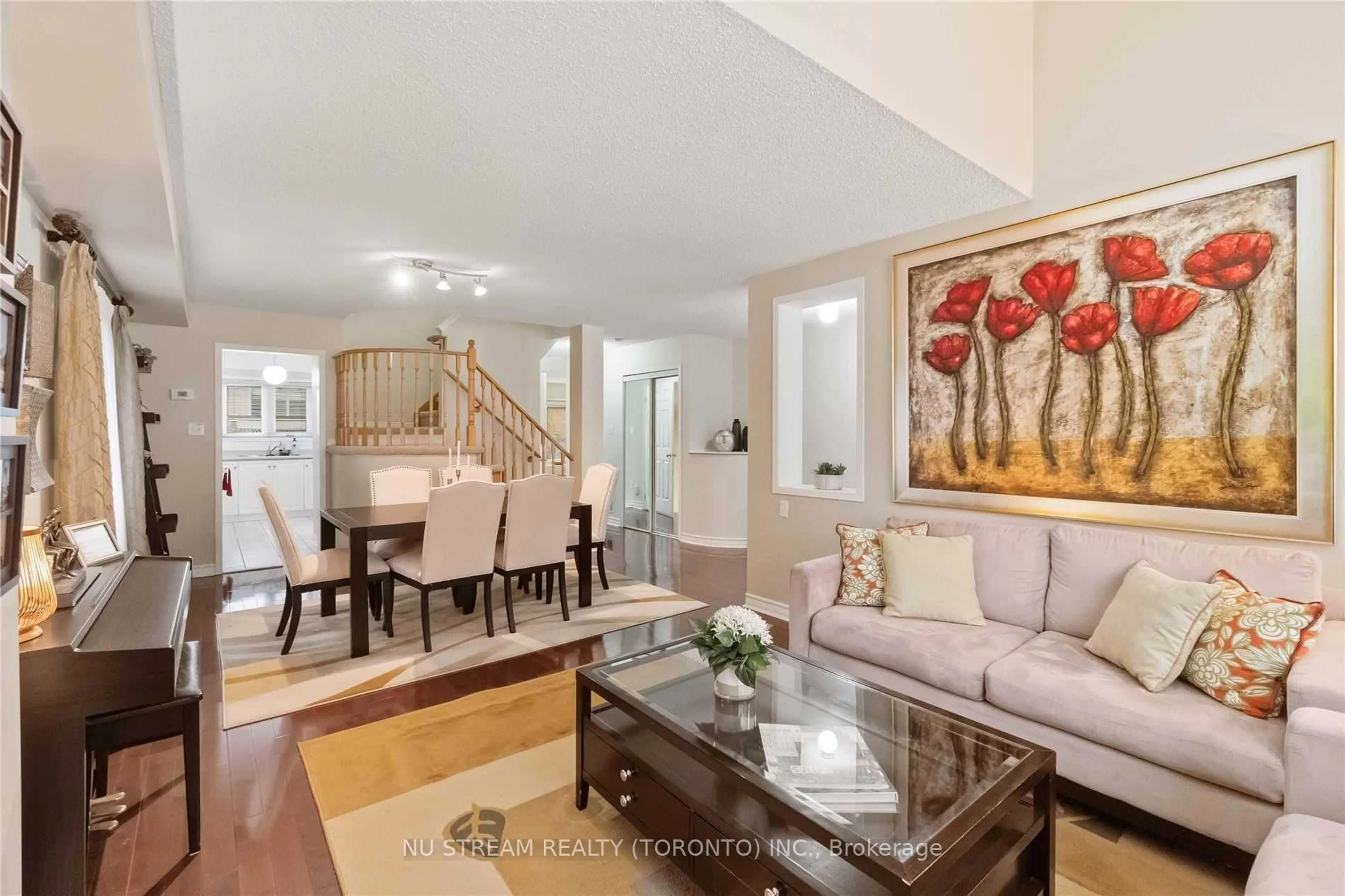 Living room with furniture, unknown for 40 Primrose Path Cres, Markham Ontario L3S 4A9